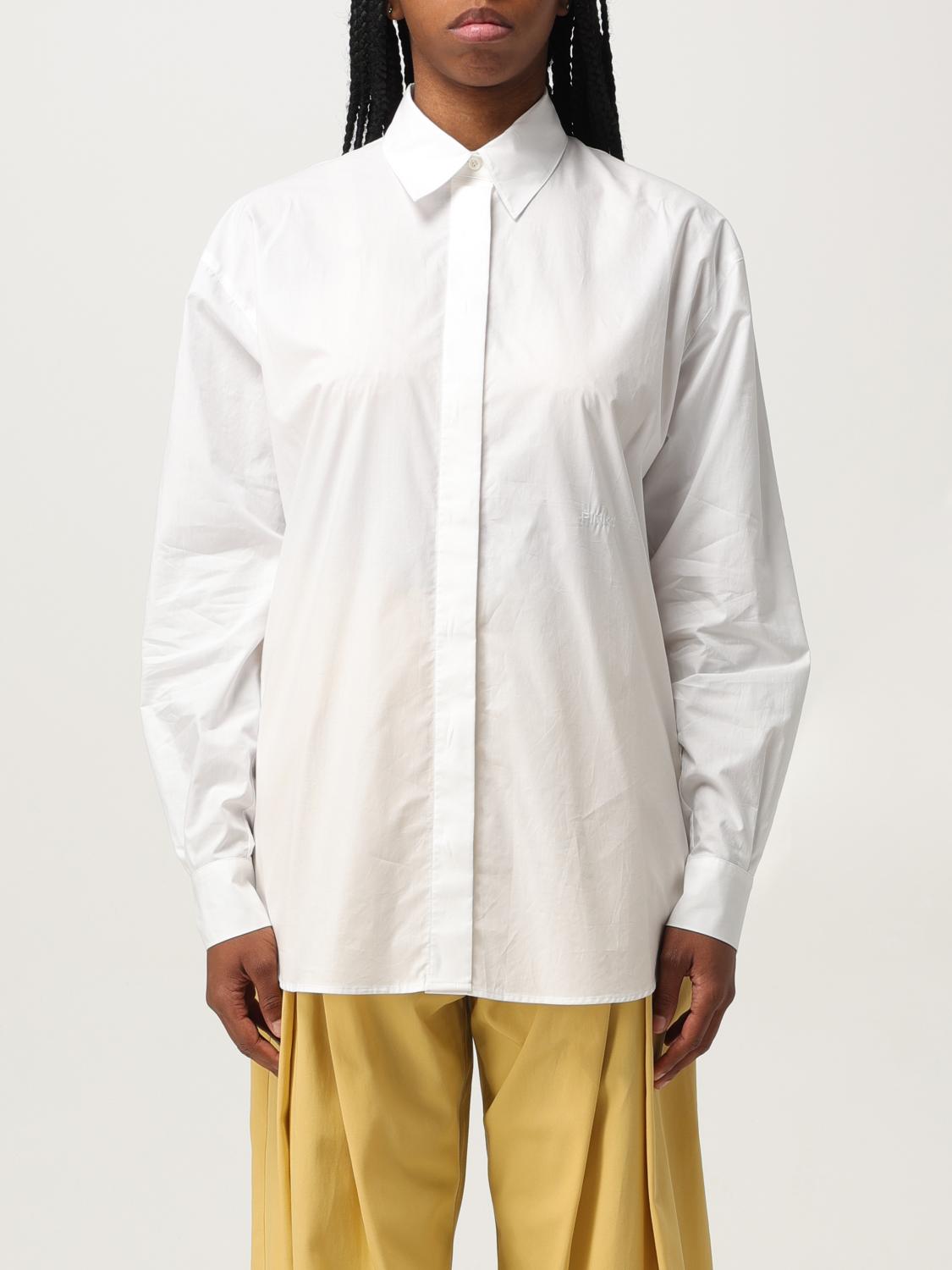 PINKO CAMICIA: Camicia in cotone Pinko, Bianco - Img 1