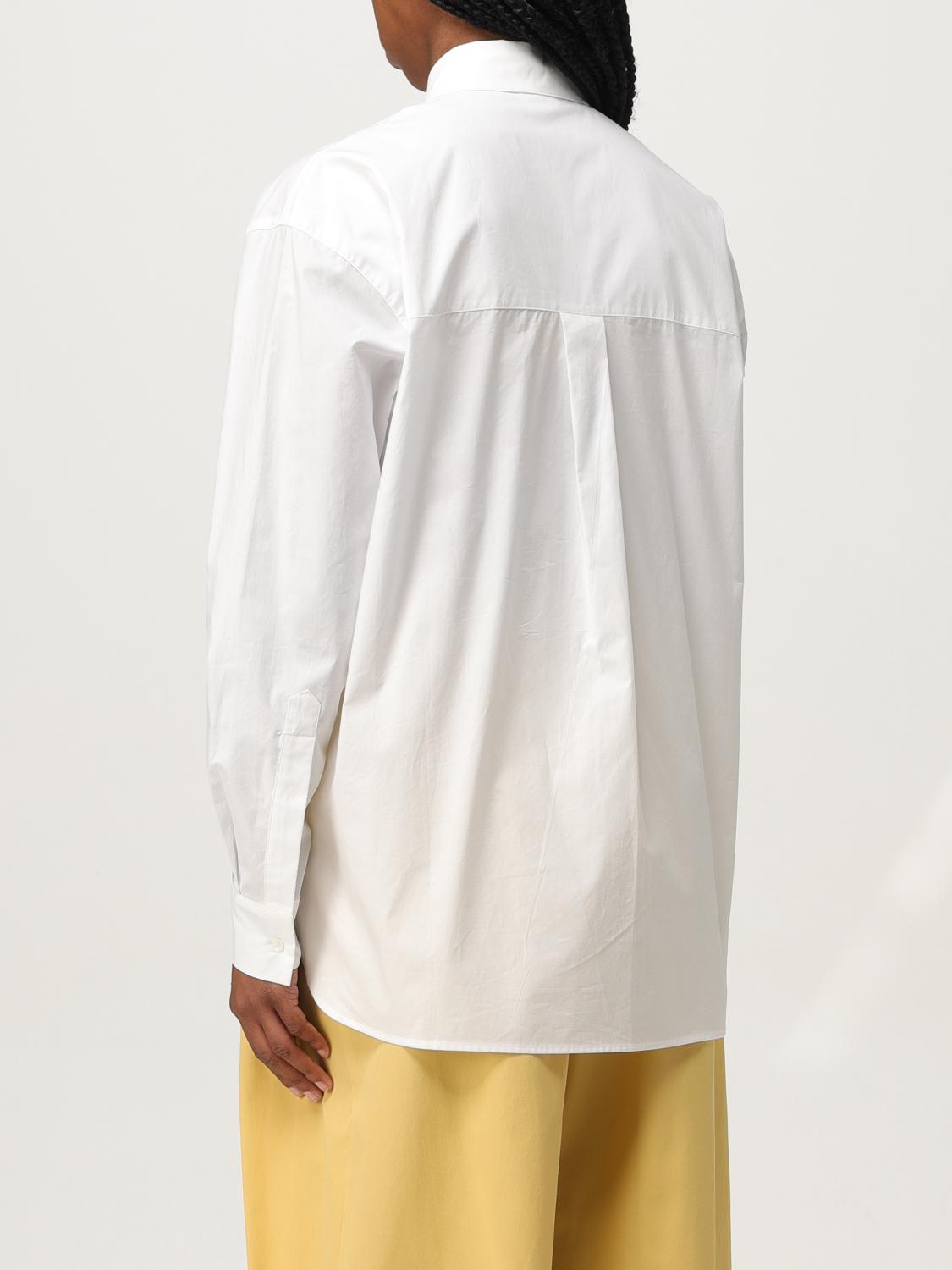 PINKO CAMICIA: Camicia in cotone Pinko, Bianco - Img 3