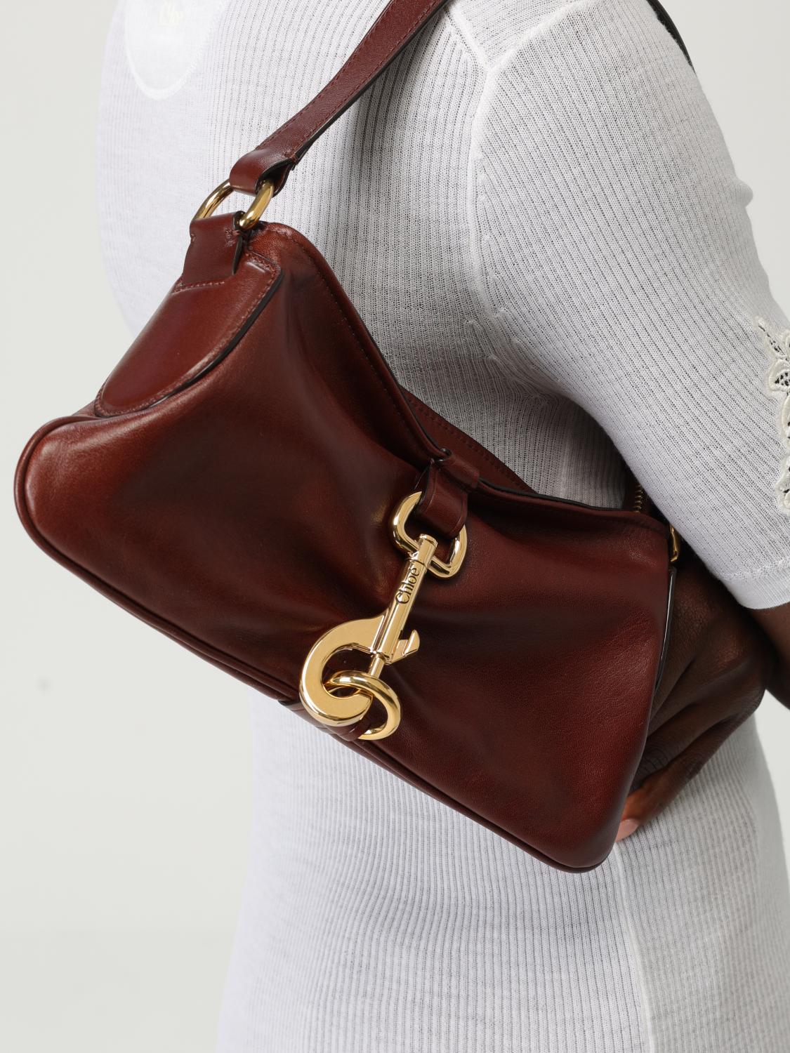 CHLOÉ SCHULTERTASCHE: Handtasche damen ChloÉ, Braun - Img 2