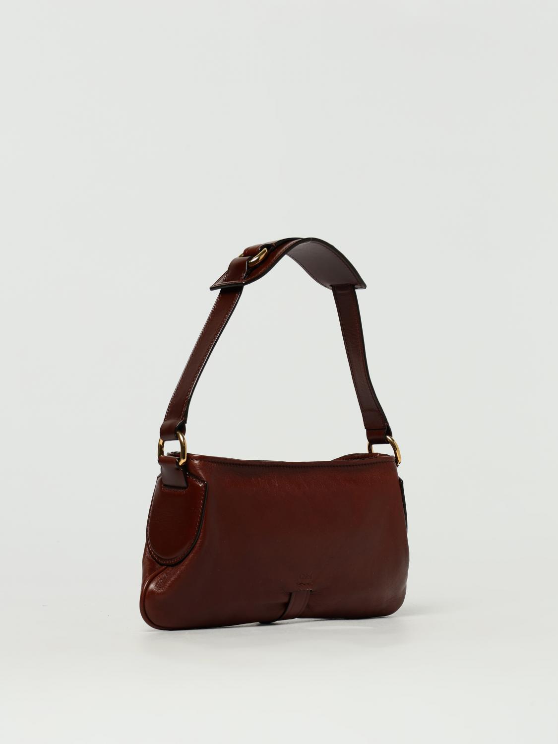 CHLOÉ SCHULTERTASCHE: Handtasche damen ChloÉ, Braun - Img 3