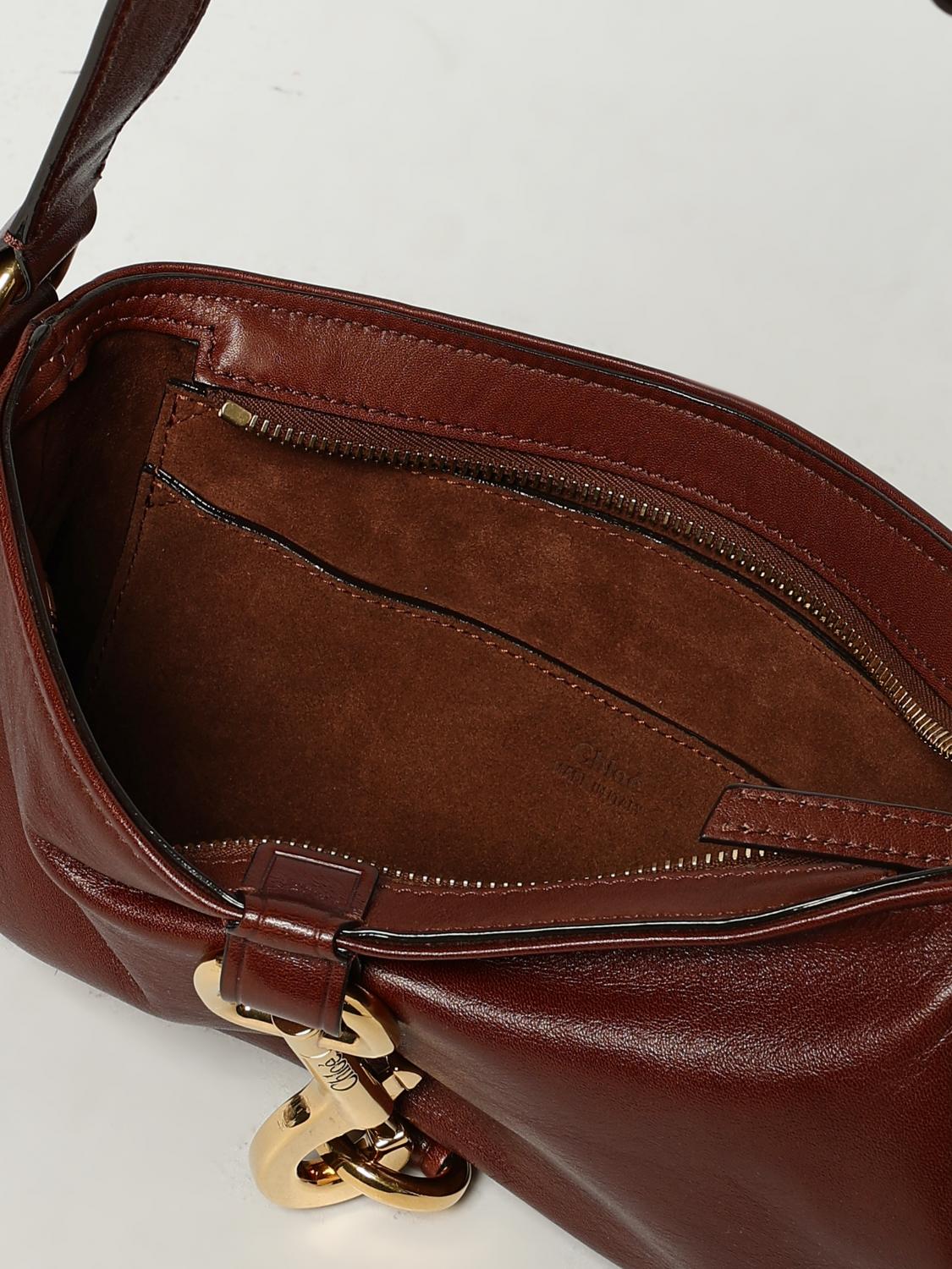 CHLOÉ SCHULTERTASCHE: Handtasche damen ChloÉ, Braun - Img 5