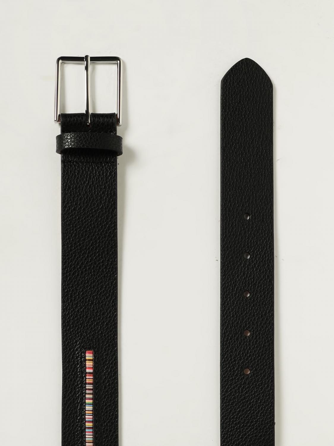 PAUL SMITH GÜRTEL: Gürtel herren Paul Smith, Schwarz - Img 2