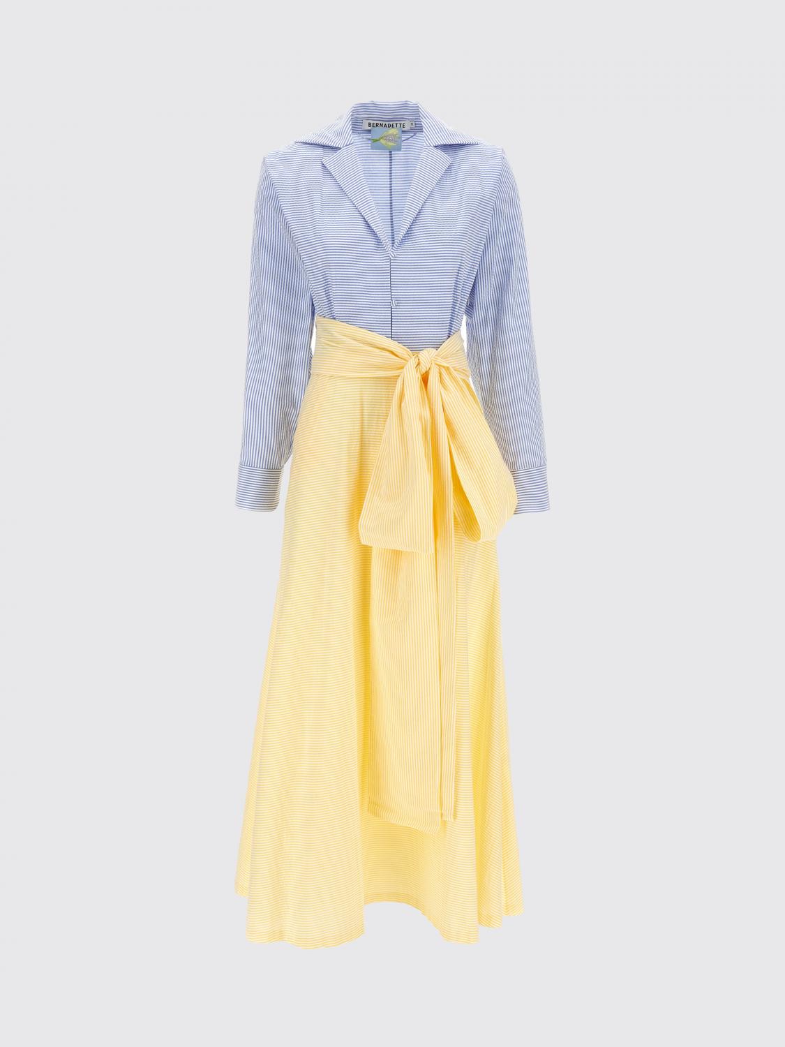 BERNADETTE VESTIDO: Vestido mujer Bernadette, Amarillo - Img 1