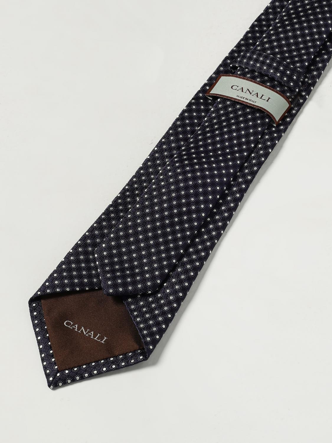 CANALI TIE: Tie men Canali, Blue - Img 2