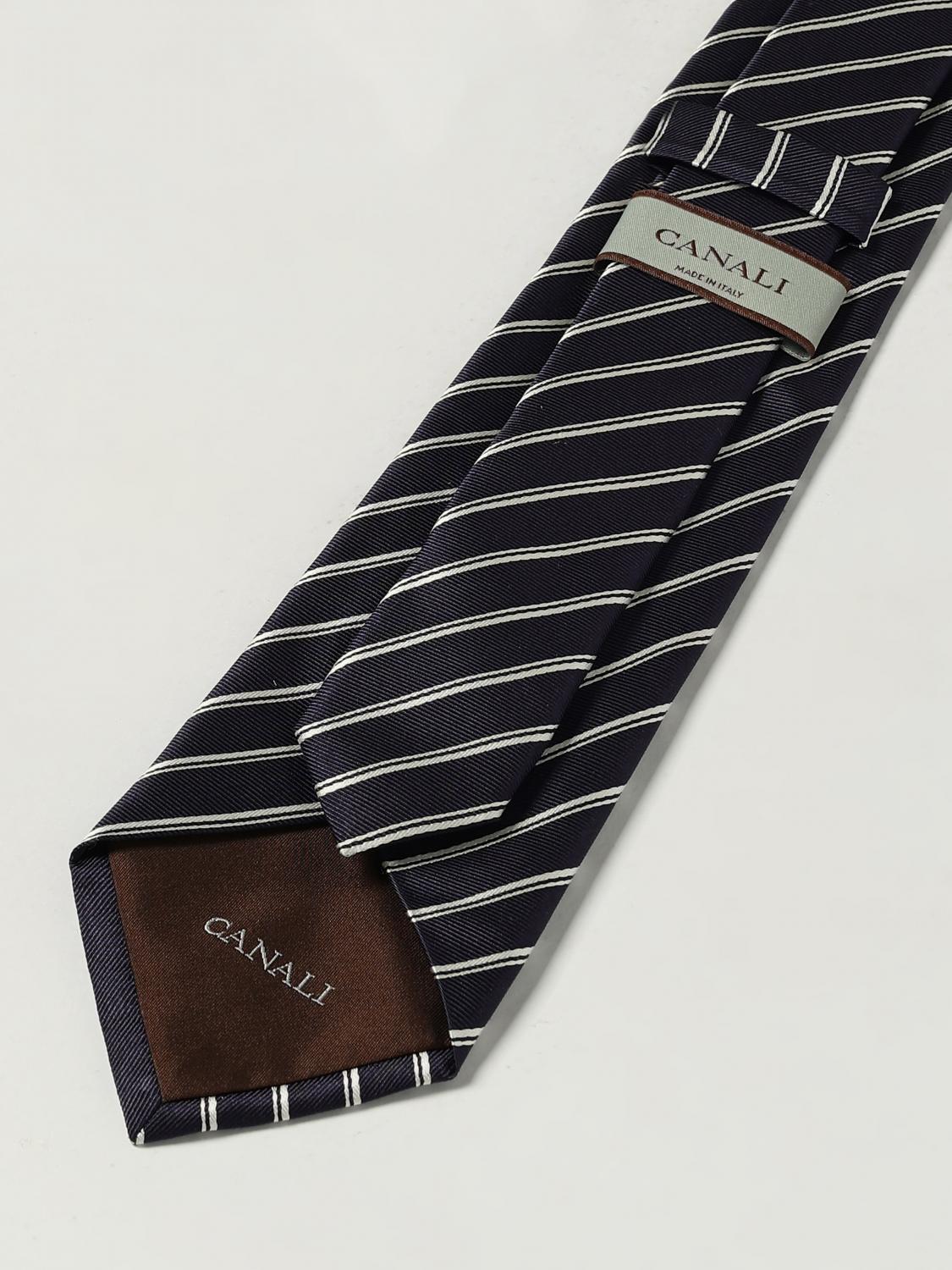 CANALI TIE: Tie men Canali, Blue 1 - Img 2