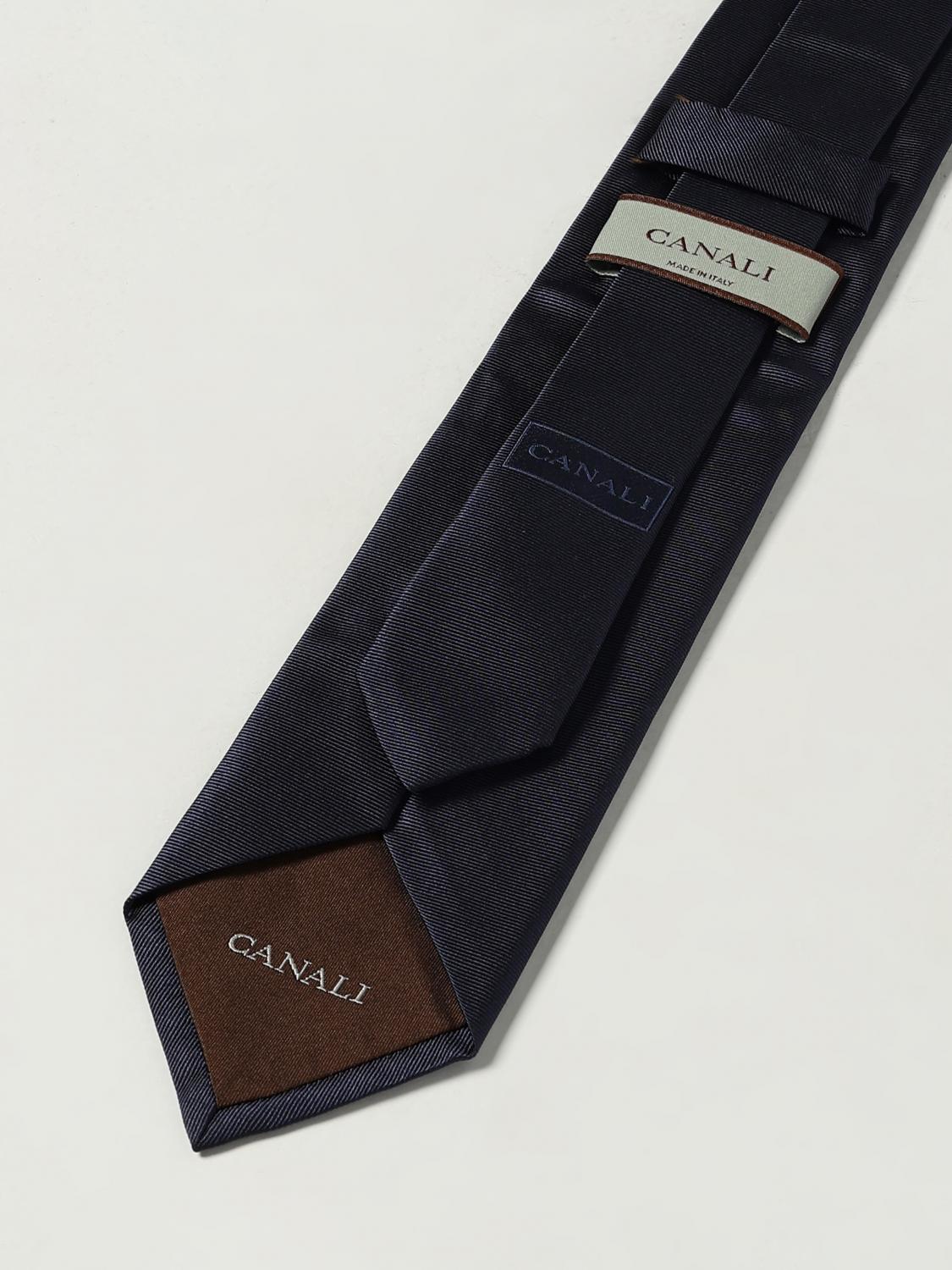 CANALI TIE: Tie men Canali, Blue - Img 2