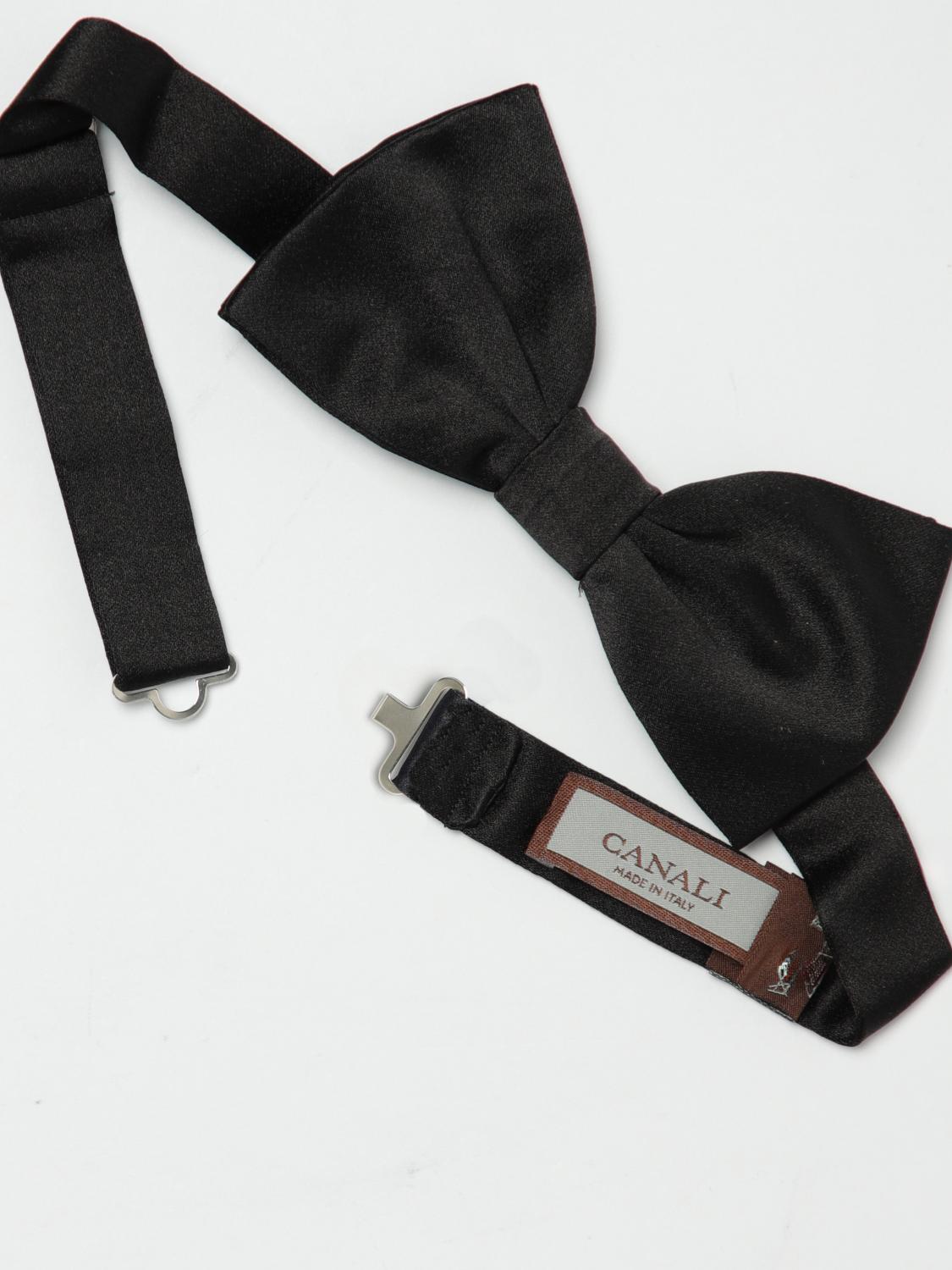 CANALI BOW TIE: Tie men Canali, Black - Img 2