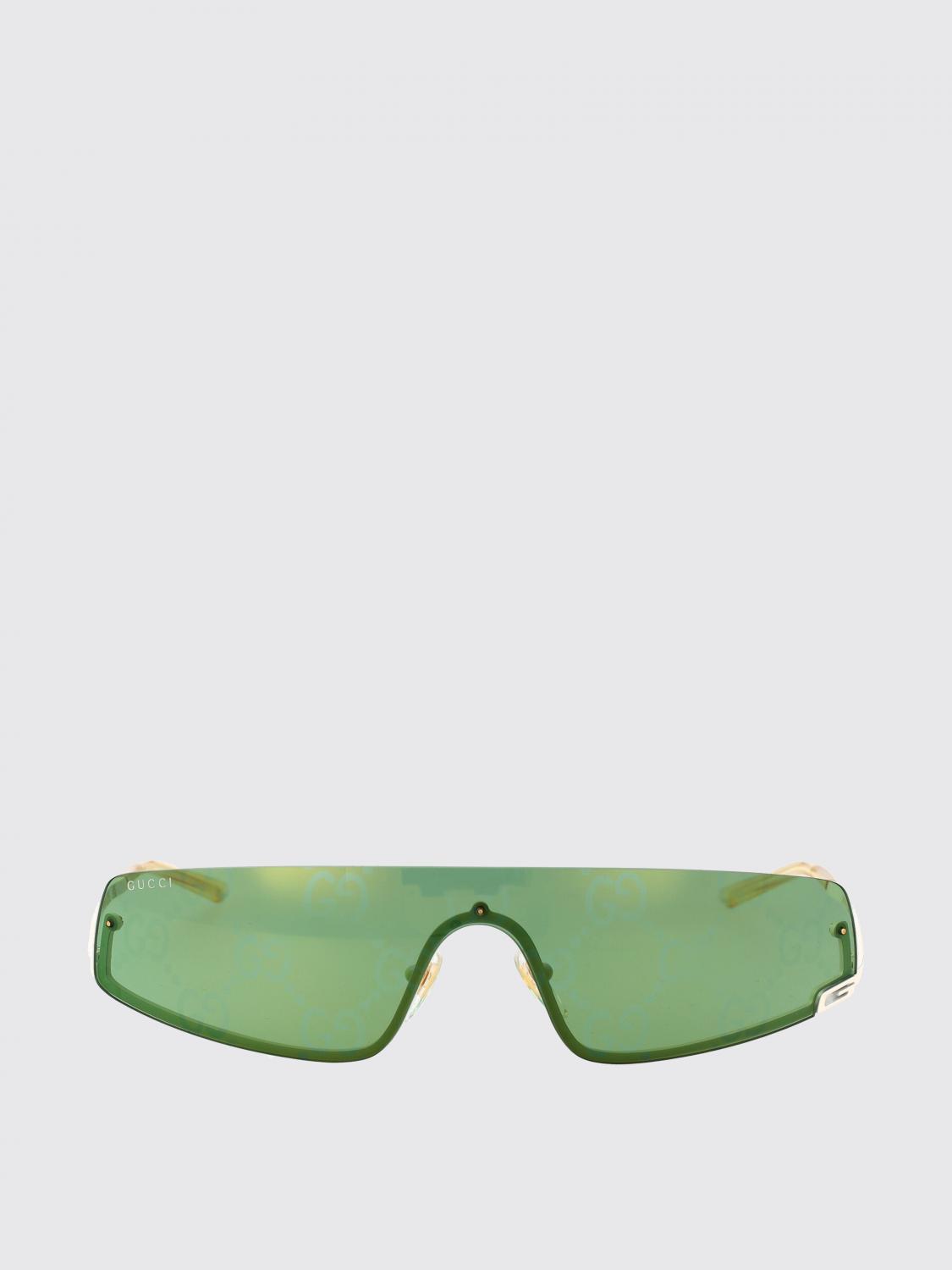 GUCCI LUNETTES DE SOLEIL: Lunettes de soleil homme Gucci, Vert - Img 2