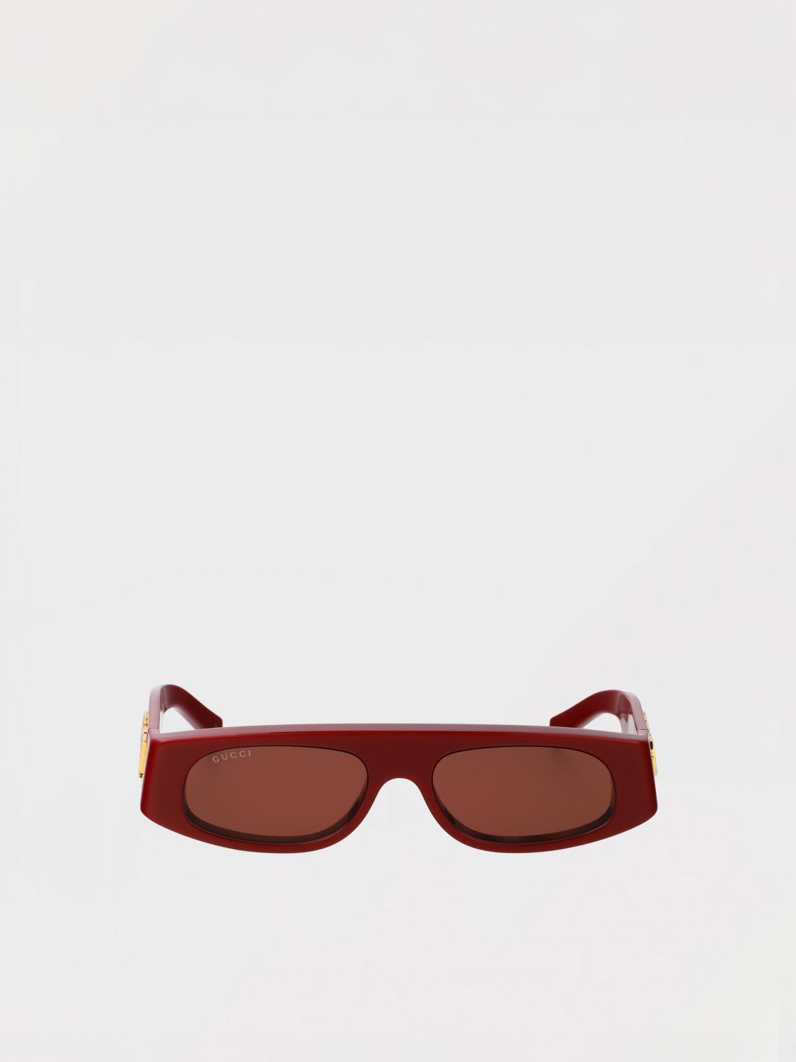 GUCCI SONNENBRILLE: Sonnenbrillen damen Gucci, Burgunderrot - Img 2