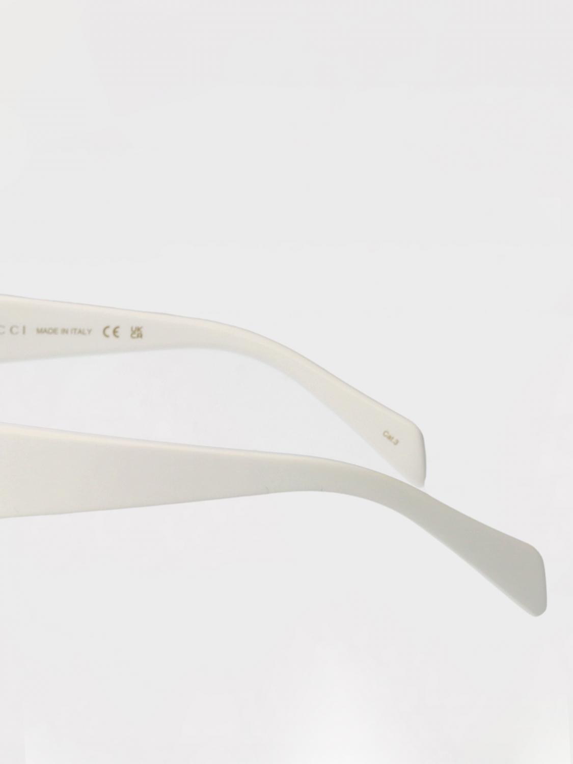 GUCCI サングラス: Gucci GG1778S アセテートサングラス, ホワイト - Img 4