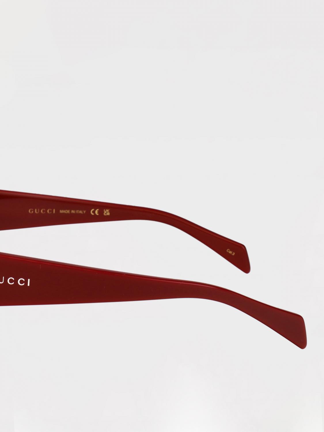 GUCCI 선글라스: Gucci GG1778S 아세테이트 선글라스, 레드 - Img 4