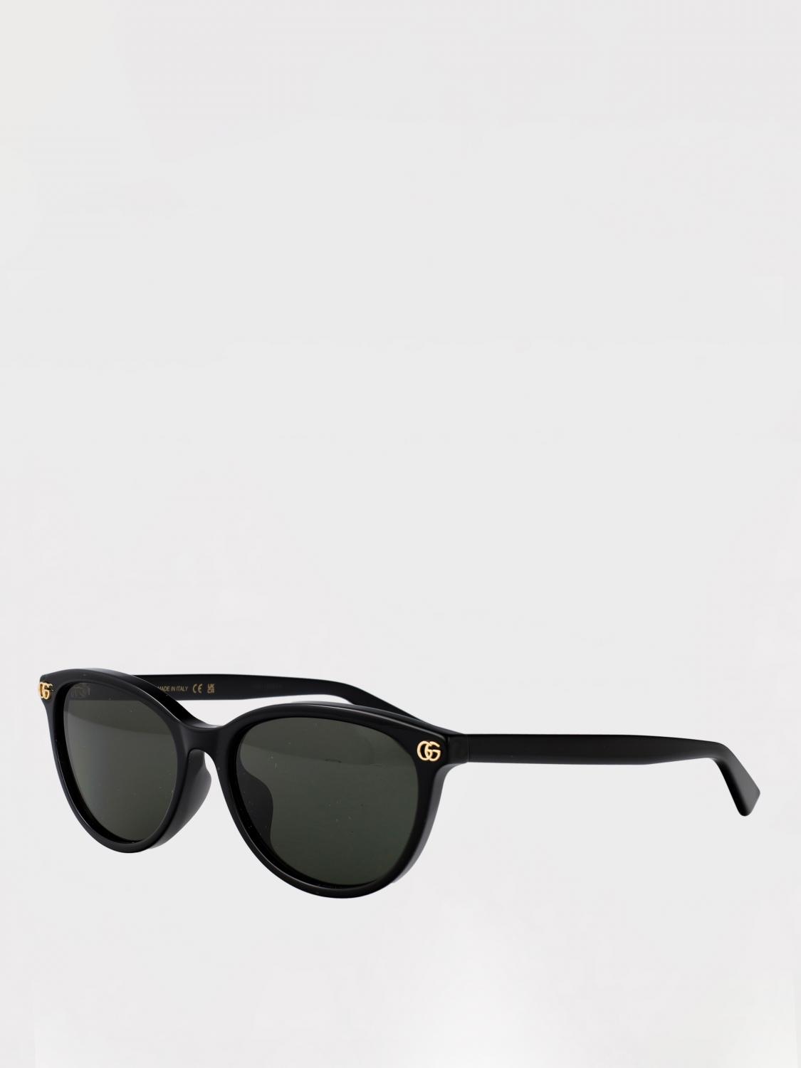 GUCCI OCCHIALI DA SOLE: Occhiali da sole GG1818SK Gucci in acetato , Nero - Img 1