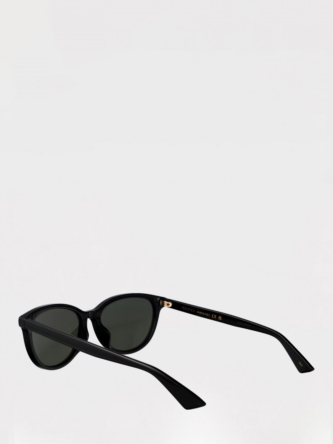GUCCI OCCHIALI DA SOLE: Occhiali da sole GG1818SK Gucci in acetato , Nero - Img 3