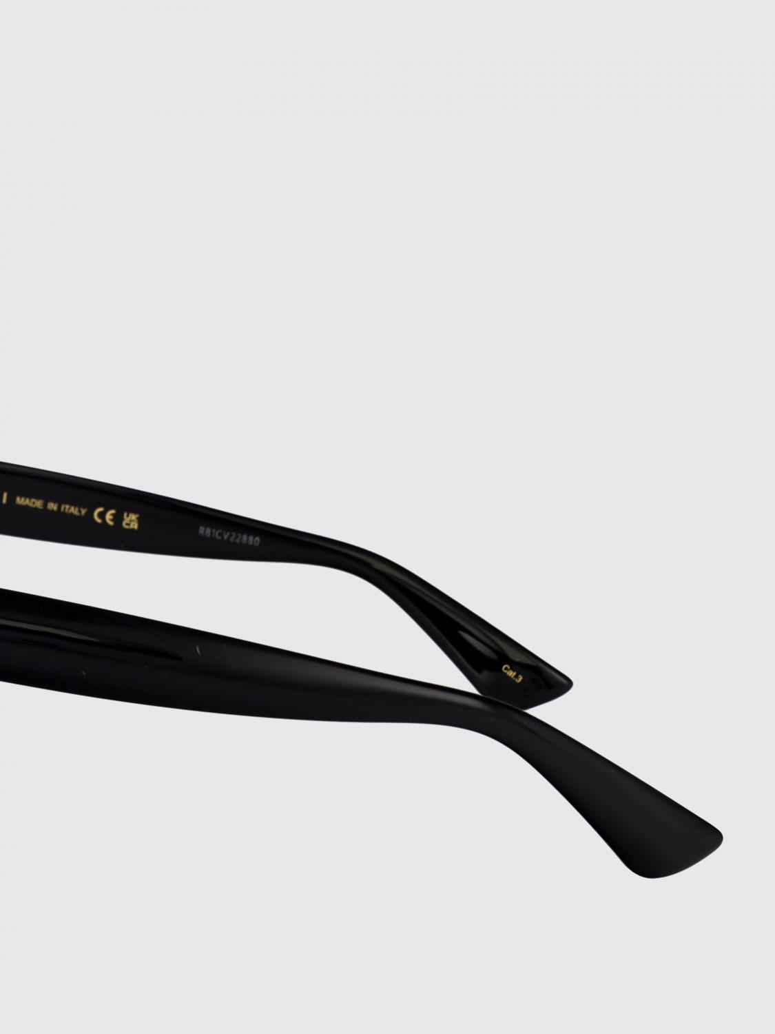 GUCCI OCCHIALI DA SOLE: Occhiali da sole in acetato Gucci, Nero - Img 3