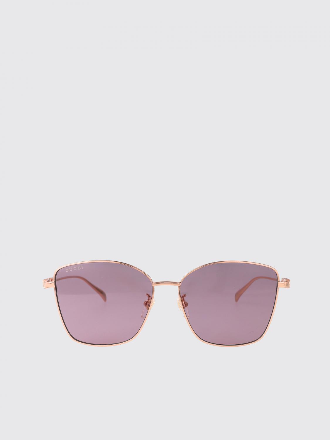 GUCCI OCCHIALI DA SOLE: Occhiali da sole GG1805SA Gucci in metallo , Viola - Img 2