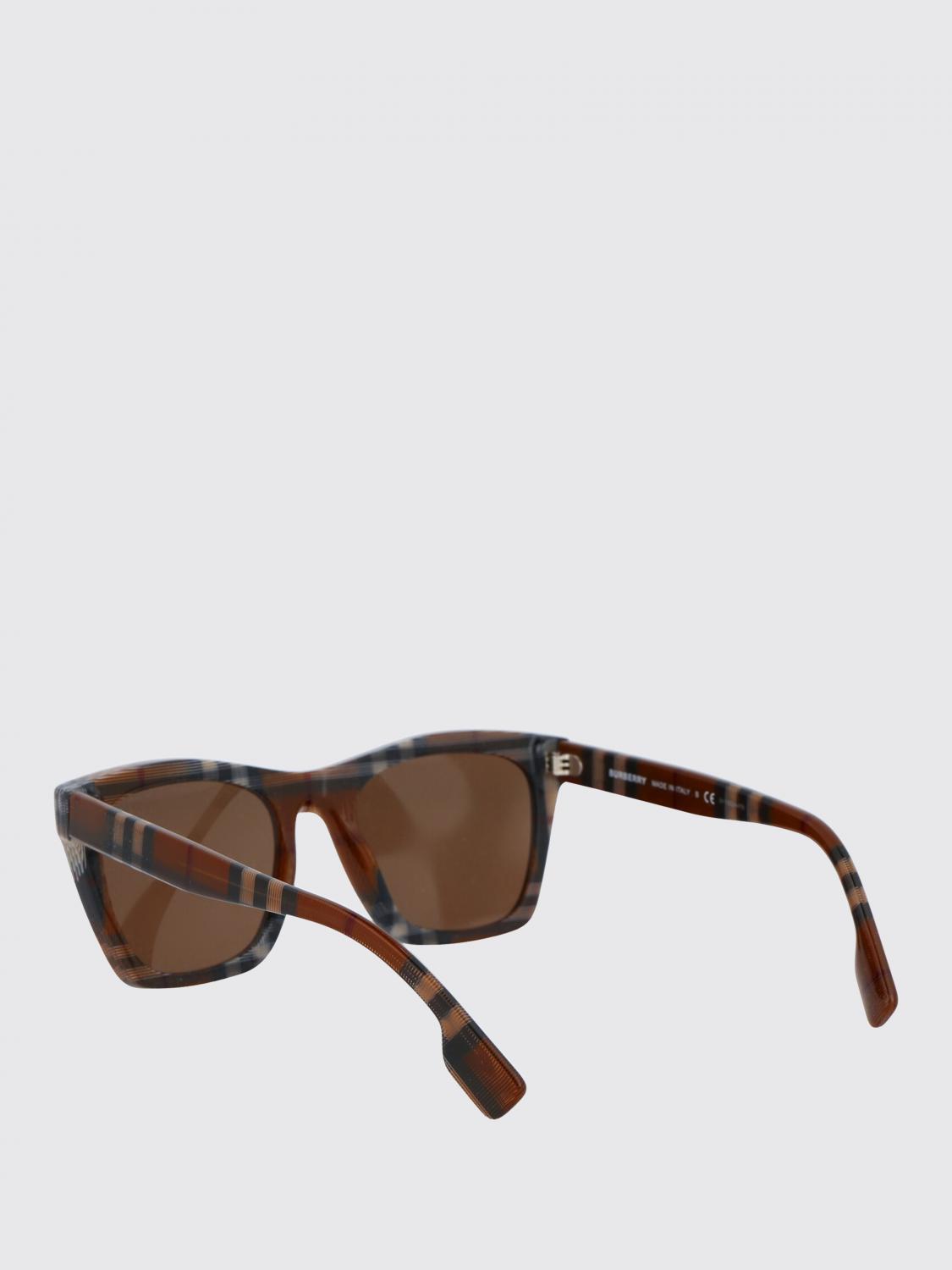 BURBERRY SUNGLASSES: Sunglasses men Burberry, Brown - Img 3