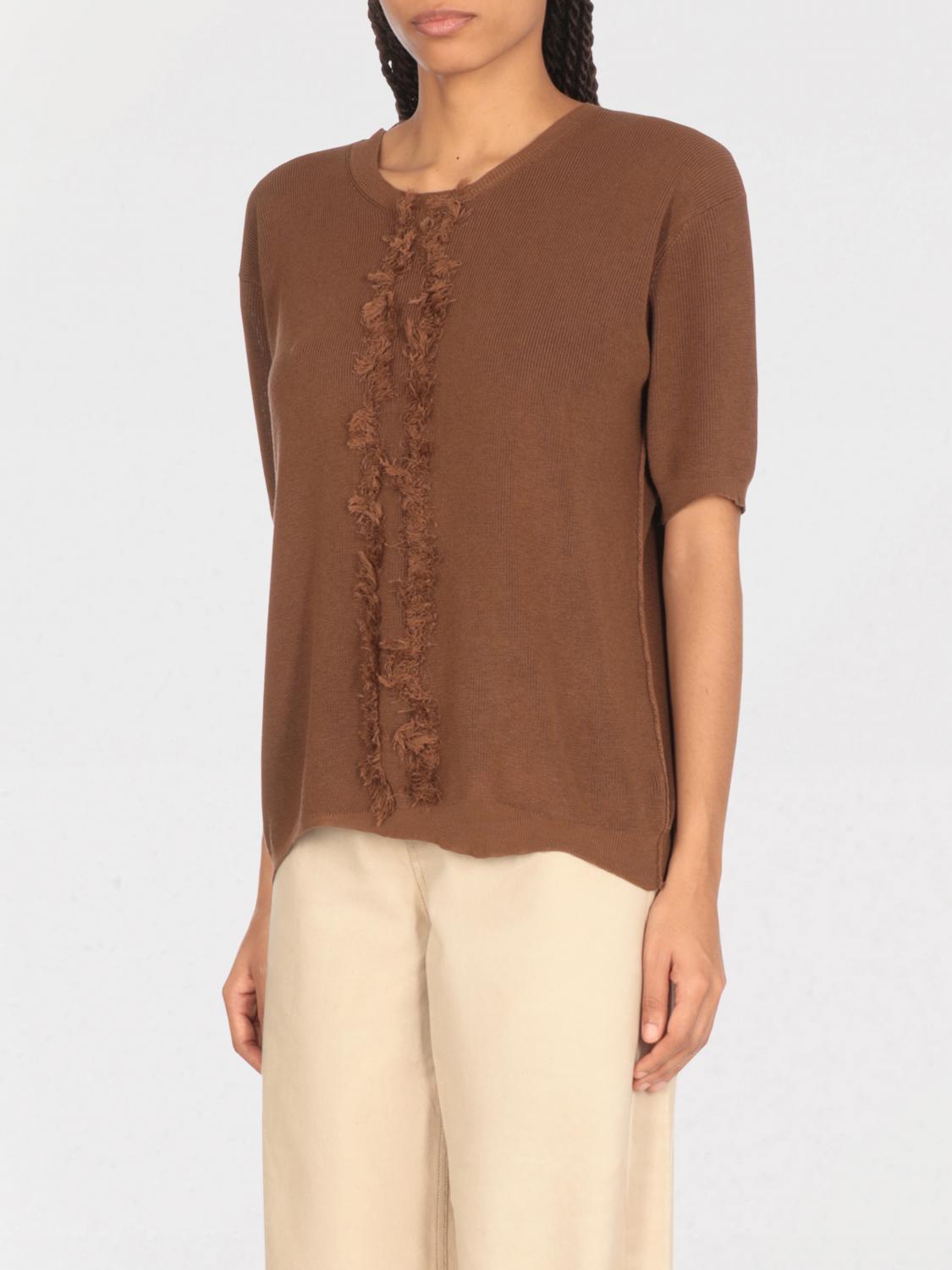 UMA WANG PULL: Pull femme Uma Wang, Marron - Img 1