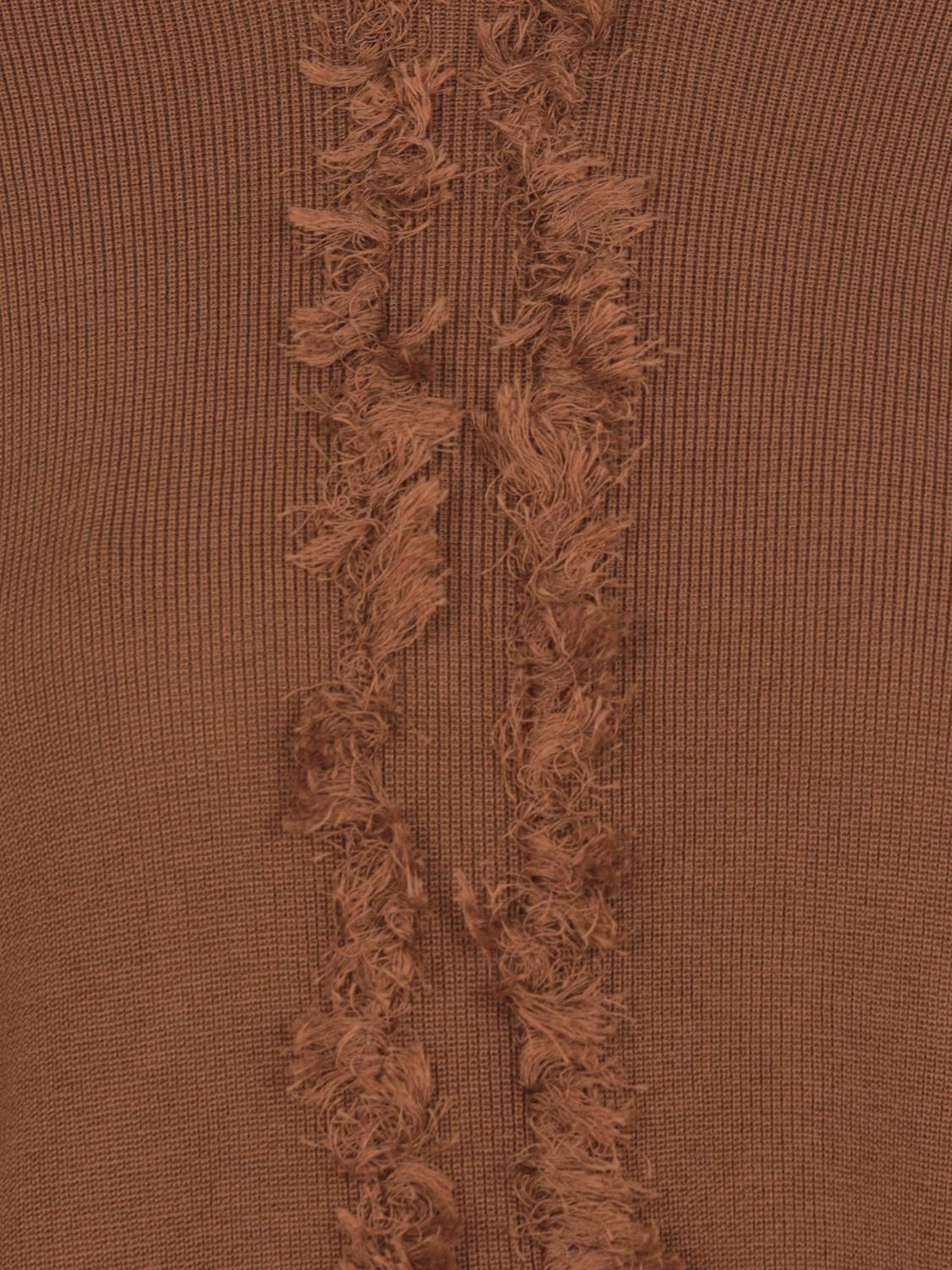 UMA WANG PULL: Pull femme Uma Wang, Marron - Img 4