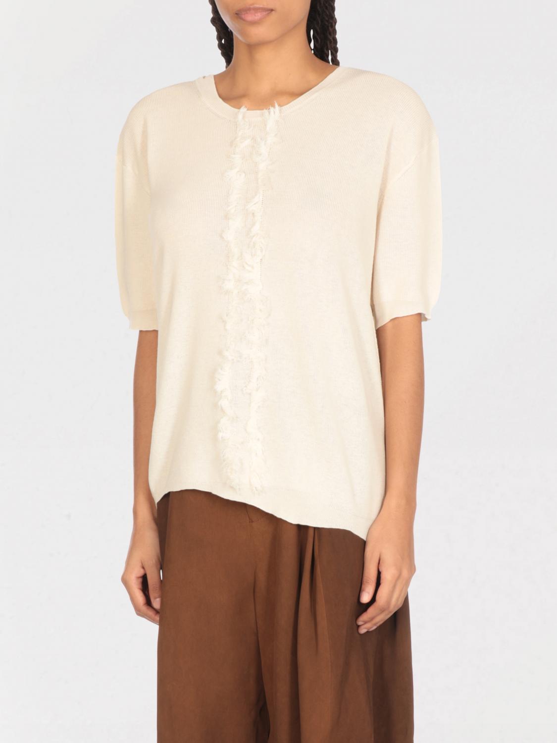 UMA WANG JERSEY: Jersey mujer Uma Wang, Marfil - Img 1