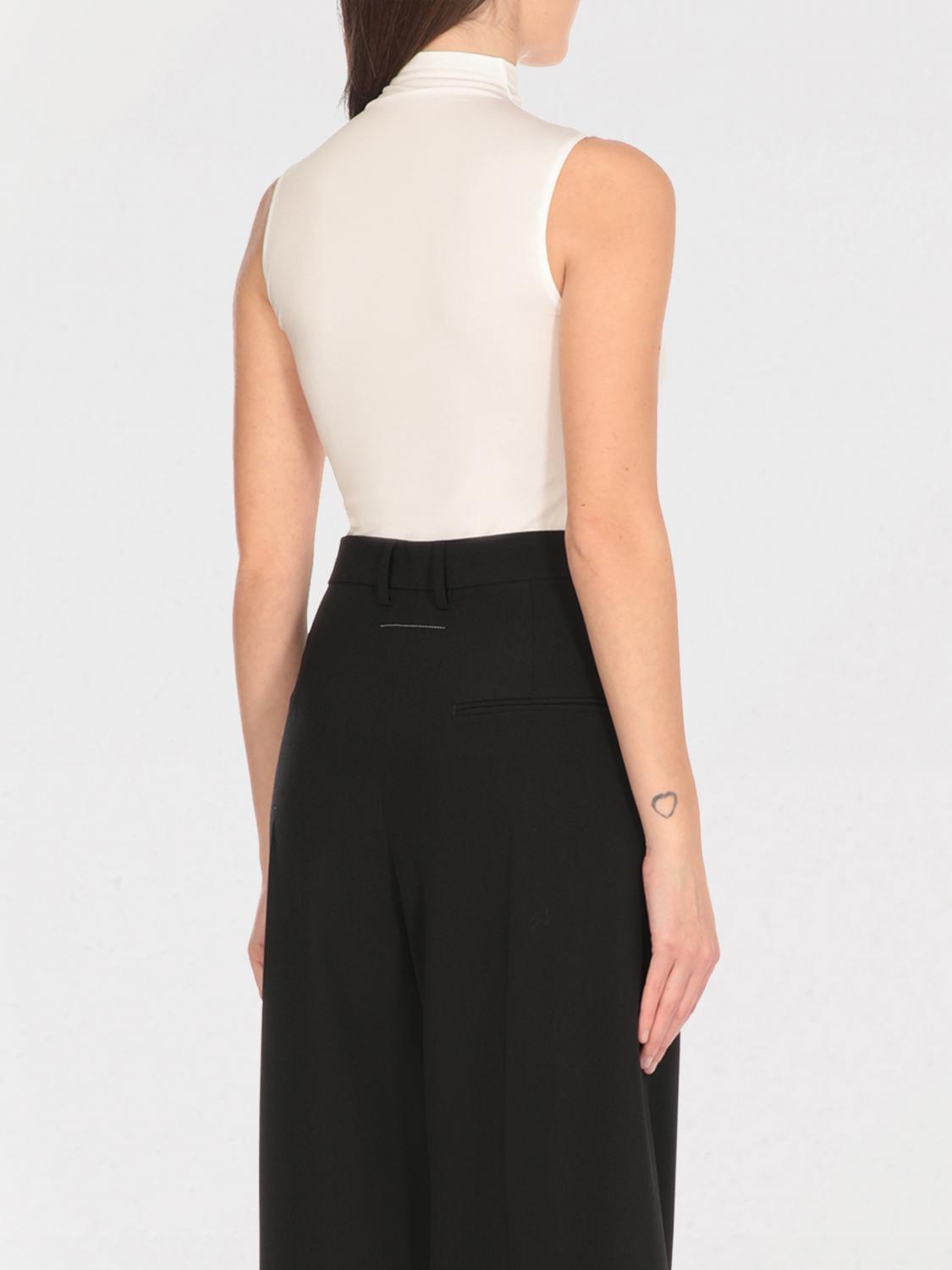 WOLFORD TOP: Body a dolcevita in modal Wolford, Bianco - Img 3