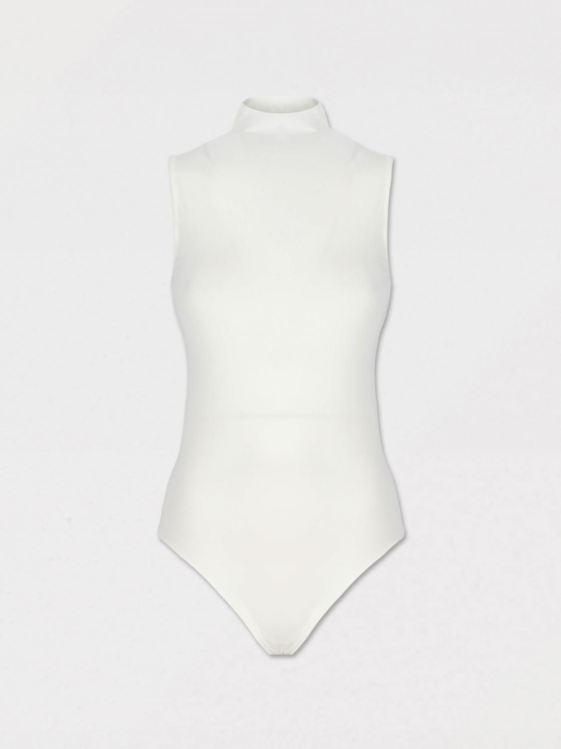 WOLFORD TOP: Body a dolcevita in modal Wolford, Bianco - Img 5