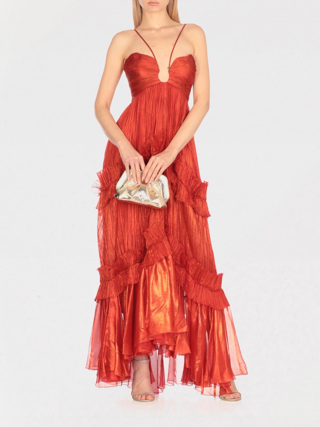 MARIA LUCIA HOHAN VESTIDO: Vestido mujer Maria Lucia Hohan, Rojo - Img 2