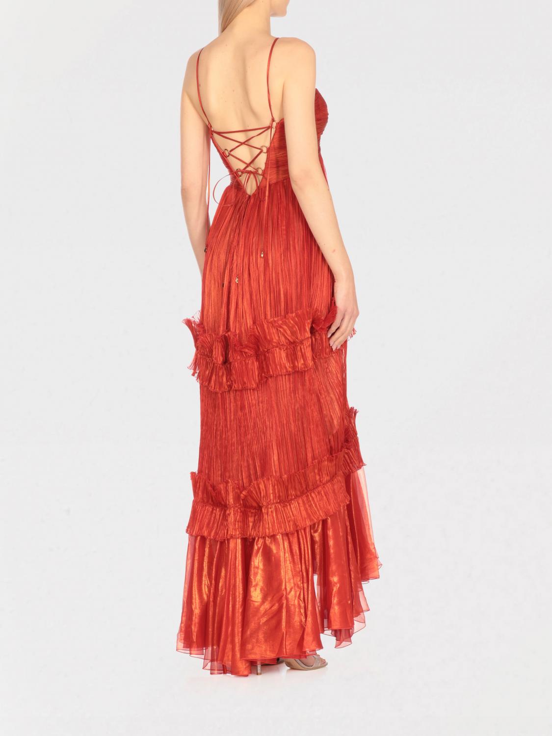 MARIA LUCIA HOHAN VESTIDO: Vestido mujer Maria Lucia Hohan, Rojo - Img 3
