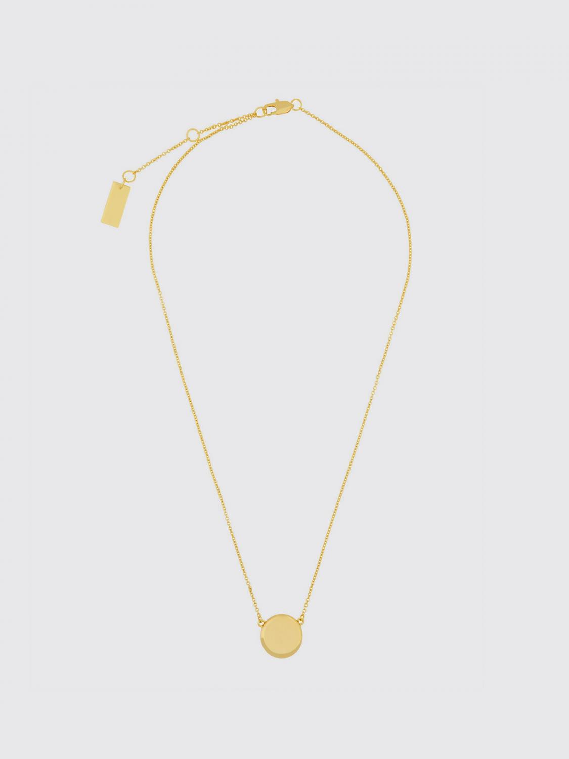 MARC JACOBS GIOIELLO: Collana The Button Pendant Marc Jacobs in ottone , Oro Giallo - Img 2