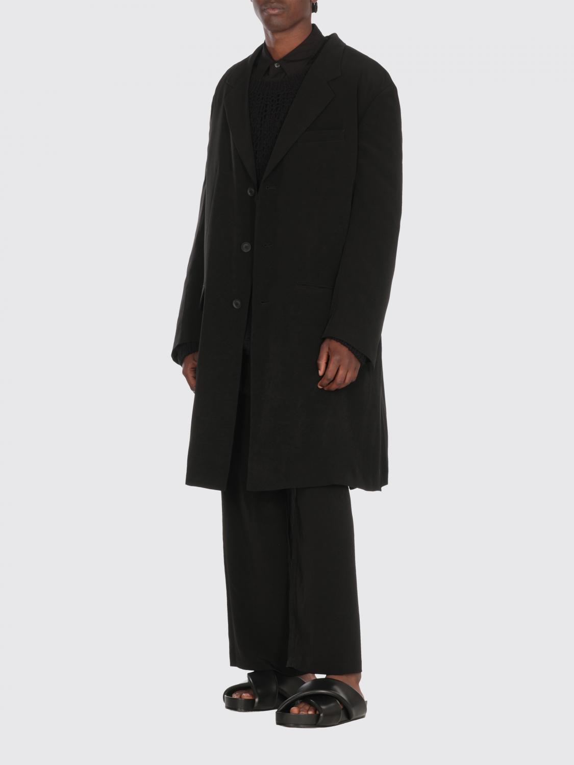 YOHJI YAMAMOTO COAT: Jacket men Yohji Yamamoto, Black - Img 2