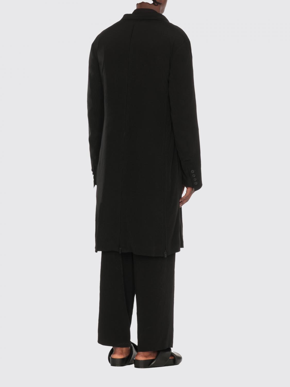 YOHJI YAMAMOTO COAT: Jacket men Yohji Yamamoto, Black - Img 3