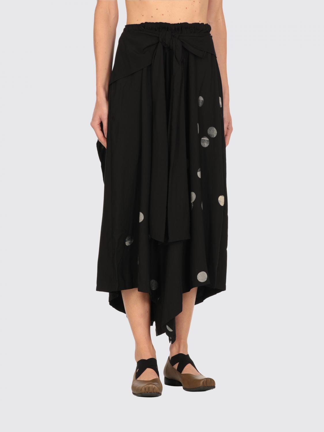 Y'S FALDA: Falda mujer Y's, Negro - Img 1