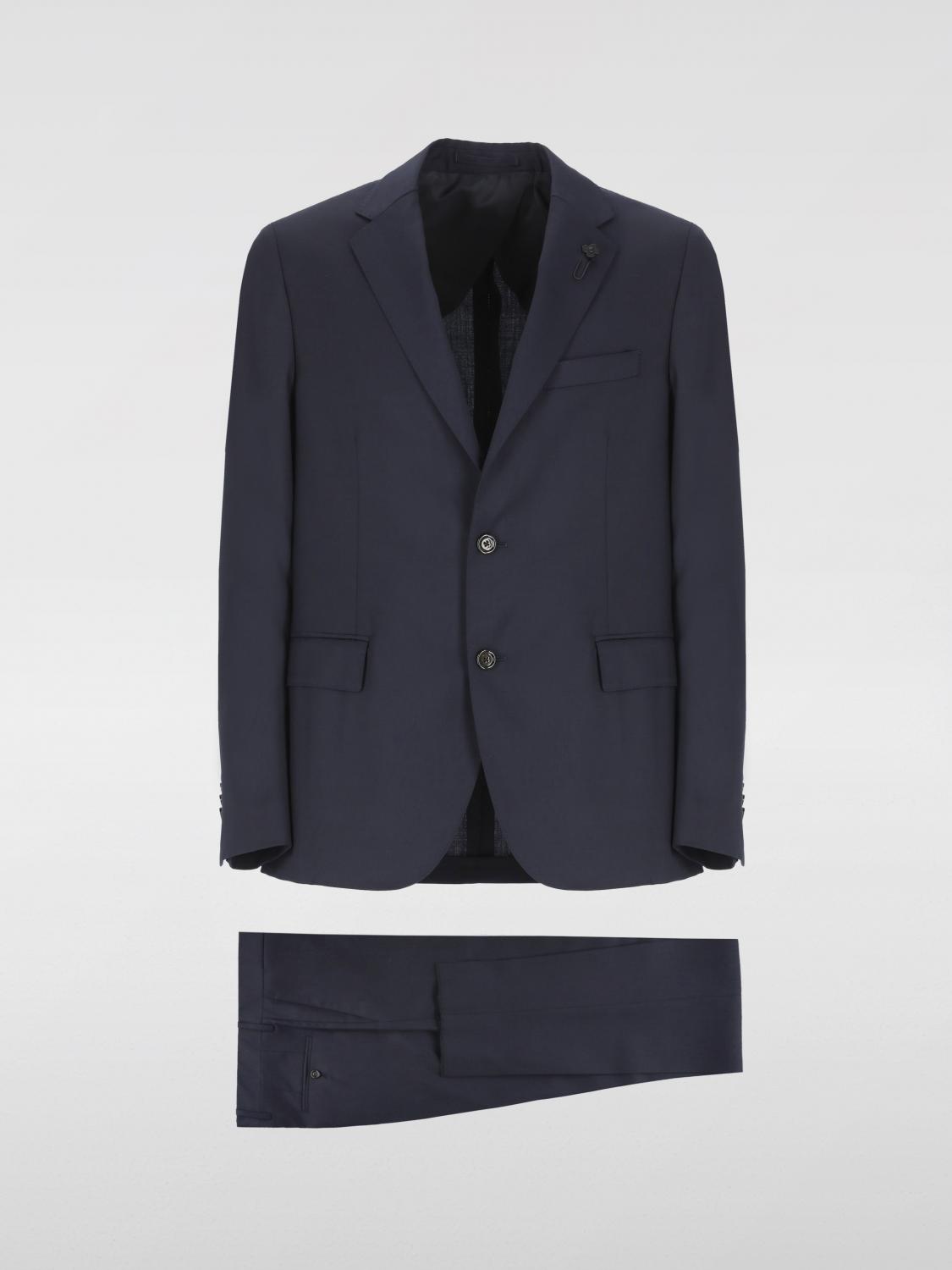 LARDINI SUIT: Suit men Lardini, Blue - Img 5