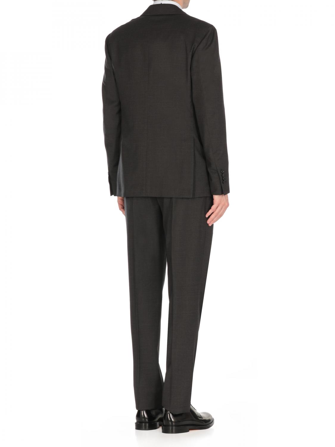 LARDINI SUIT: Suit men Lardini, Grey - Img 4