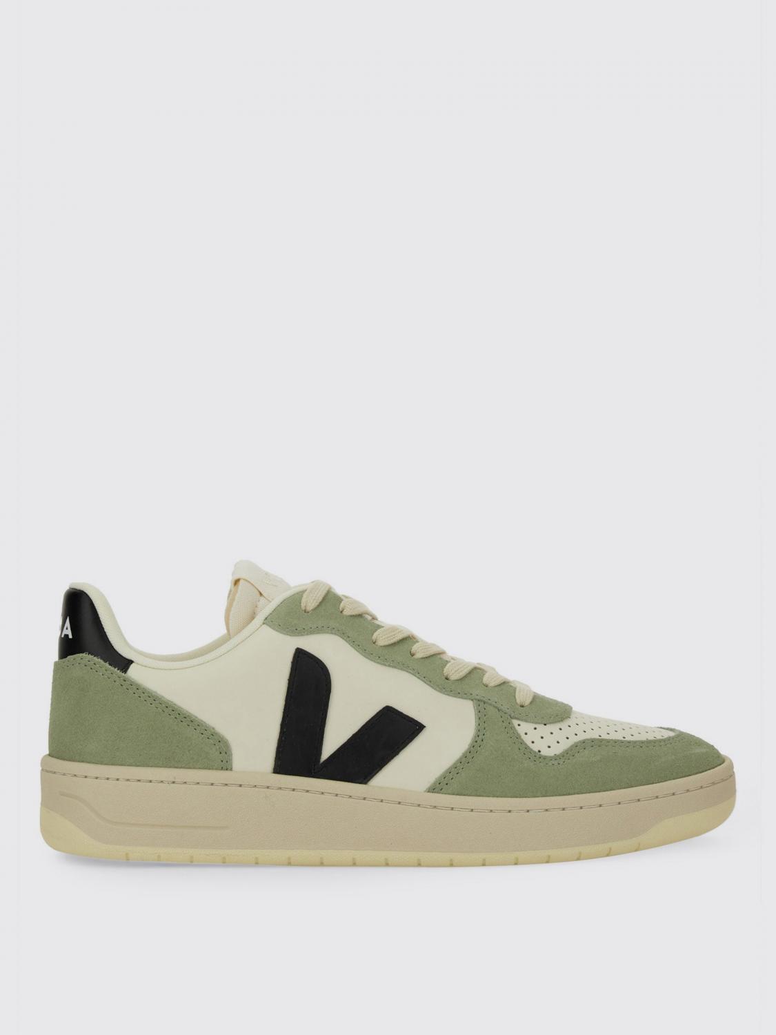 VEJA BASKETS: Baskets homme Veja, Vert - Img 1