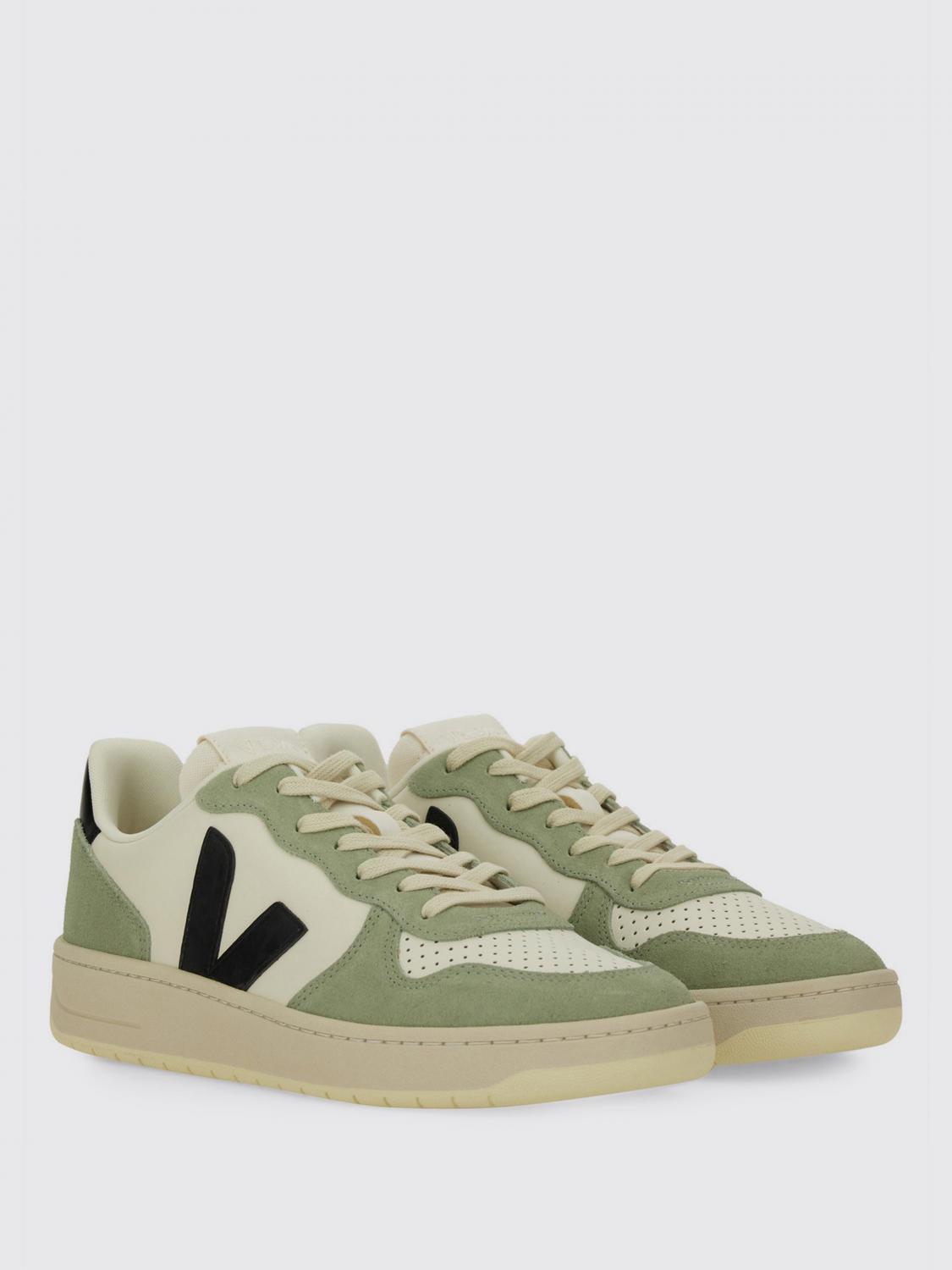 VEJA BASKETS: Baskets homme Veja, Vert - Img 2