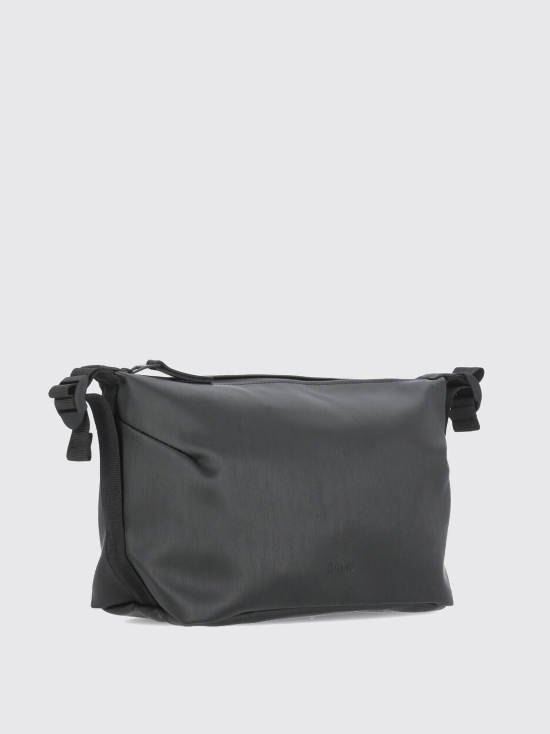 RAINS PORTADOCUMENTI: Pochette Hilo Wash Bag Rains, Nero - Img 3