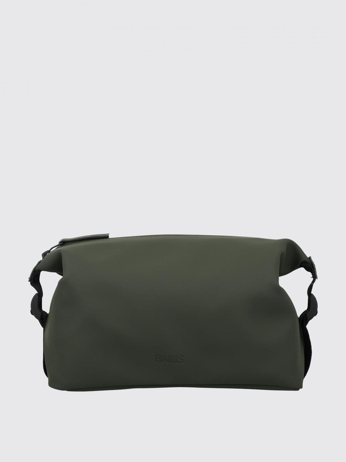 RAINS PORTADOCUMENTI: Pochette Hilo Wash Bag Rains, Verde - Img 1