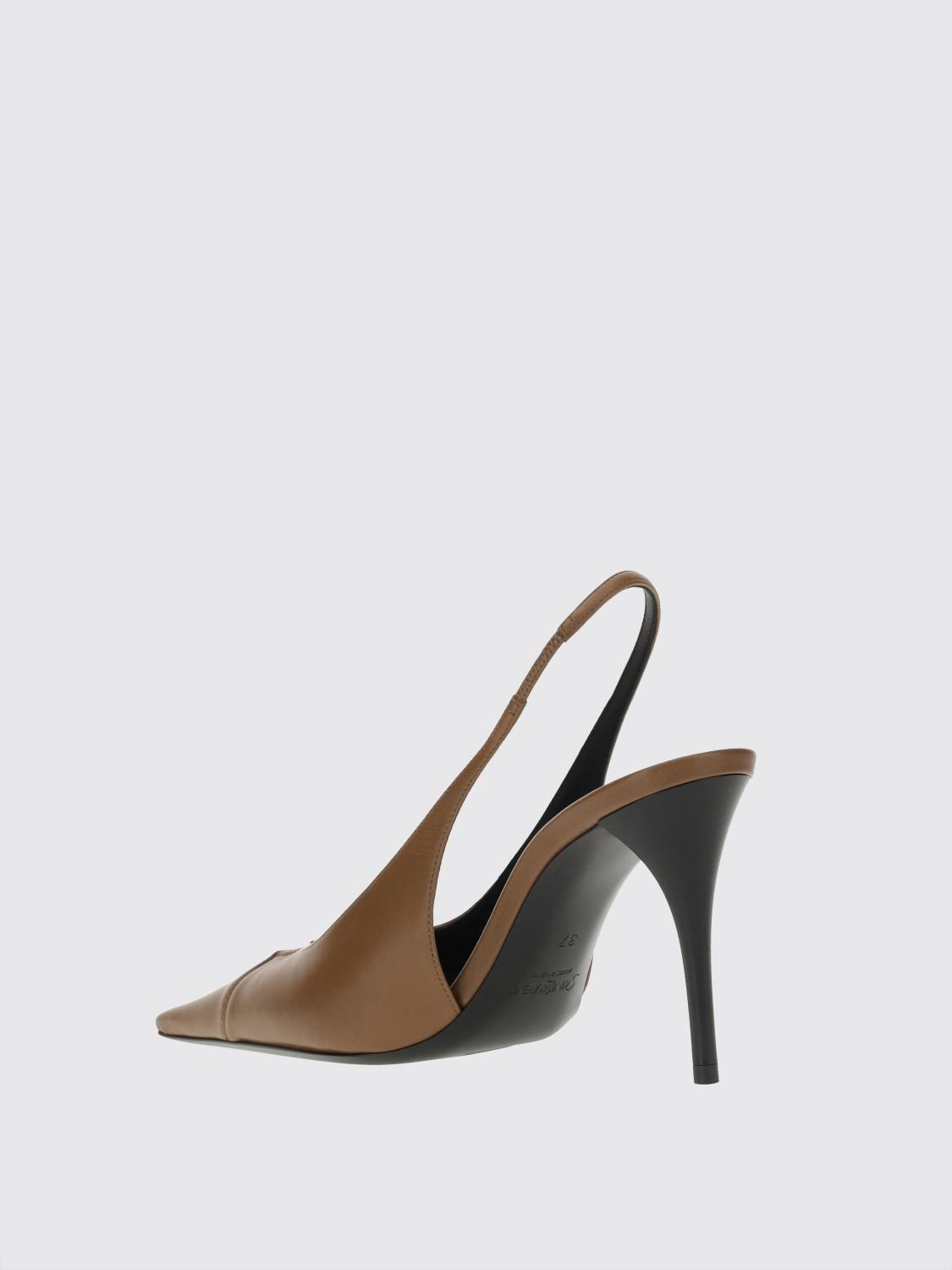 SAINT LAURENT PUMPS: Babylone Breteuil Lederpumps Saint Laurent, Braun - Img 3