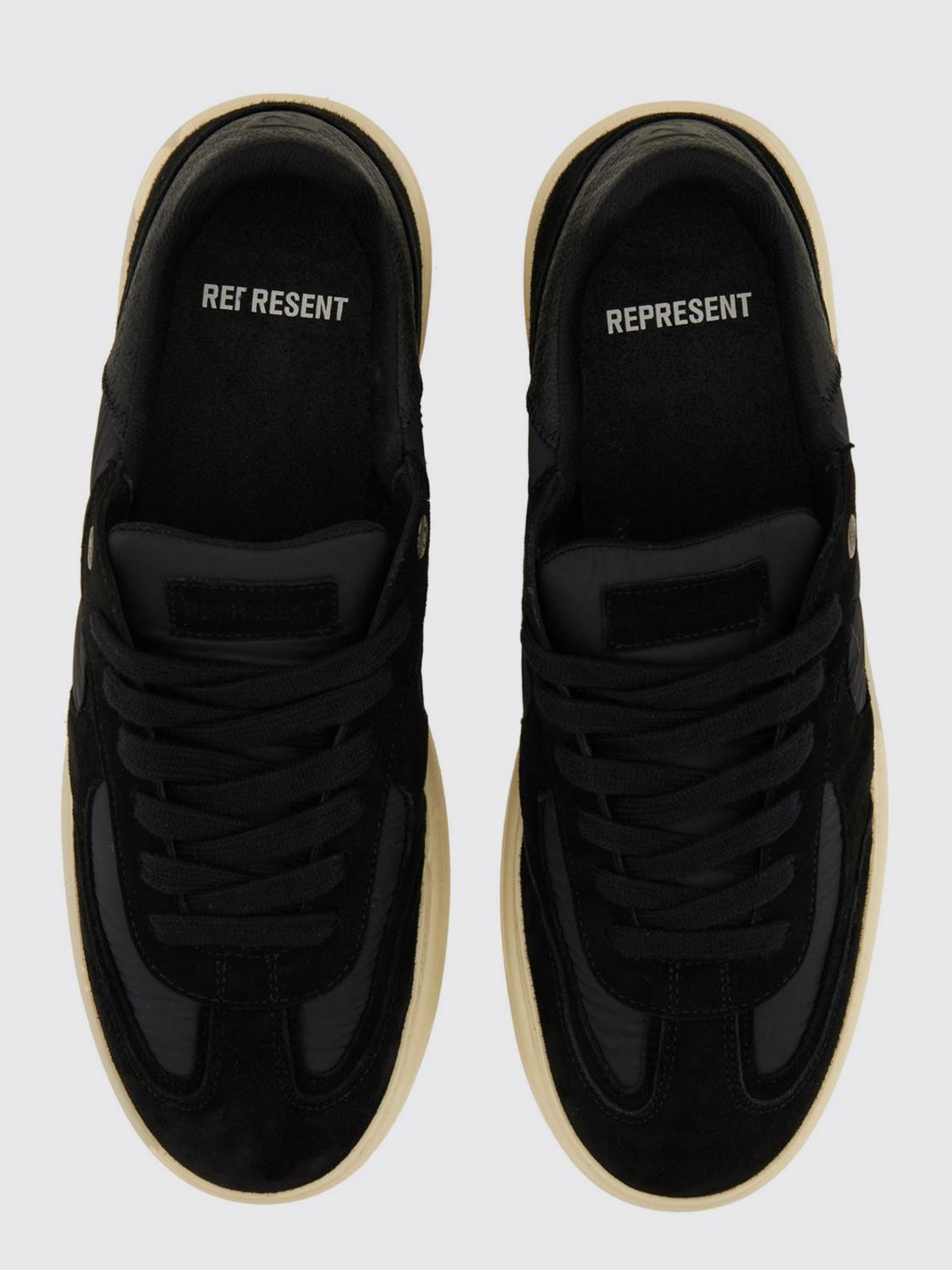 REPRESENT SNEAKERS: Sneakers herren Represent, Schwarz - Img 4