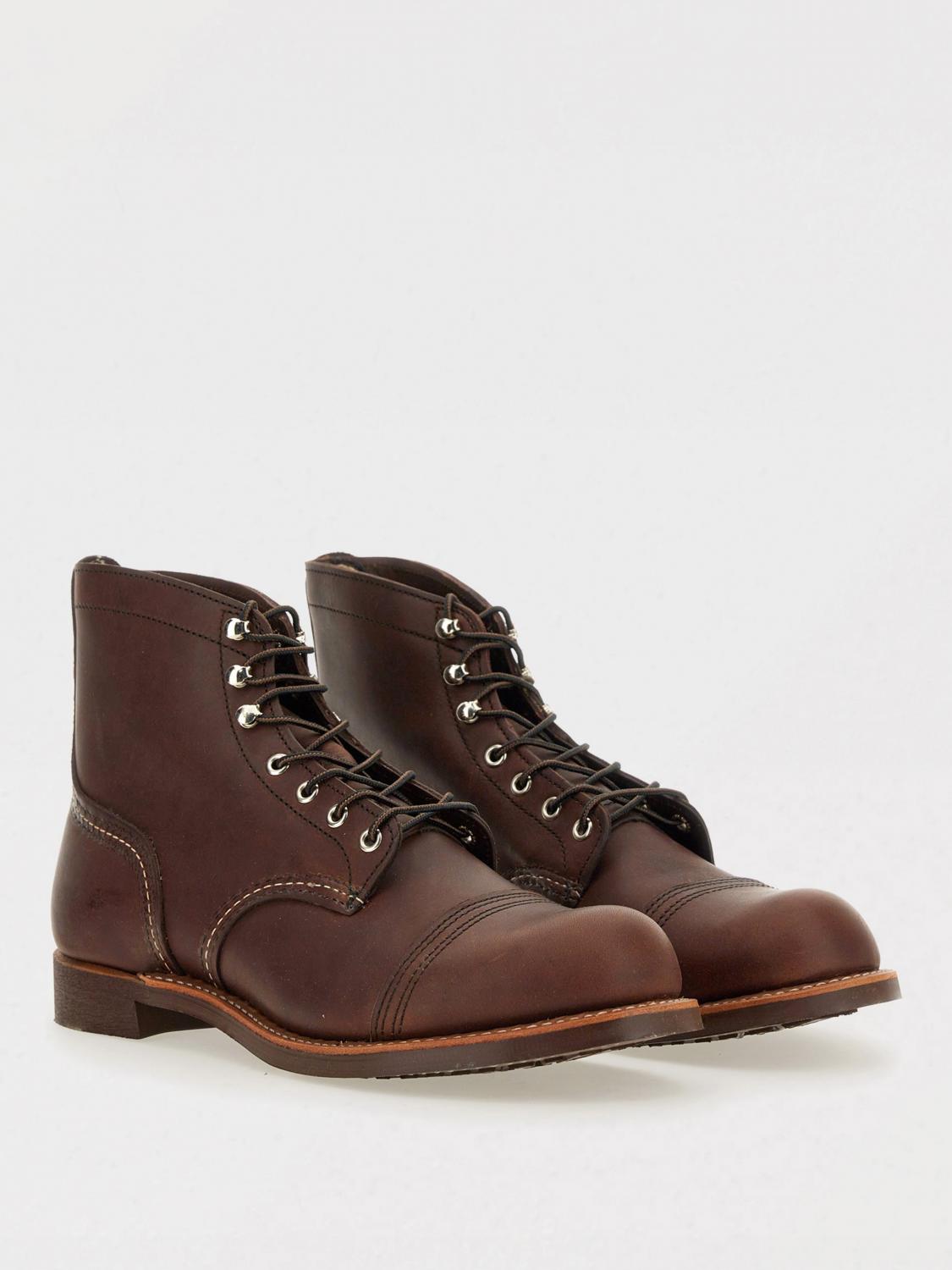 RED WING BOOT: Boots men Red Wing, Brown - Img 2