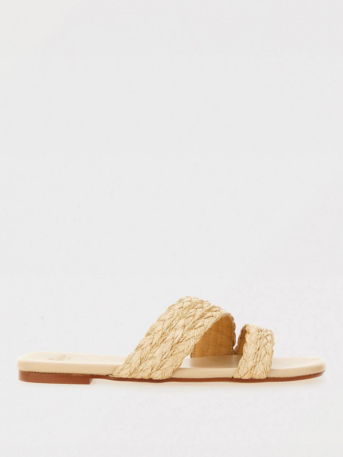 CASTAÑER FLACHE SANDALEN: Flache schuhe damen CastaÑer, Ivory - Img 1