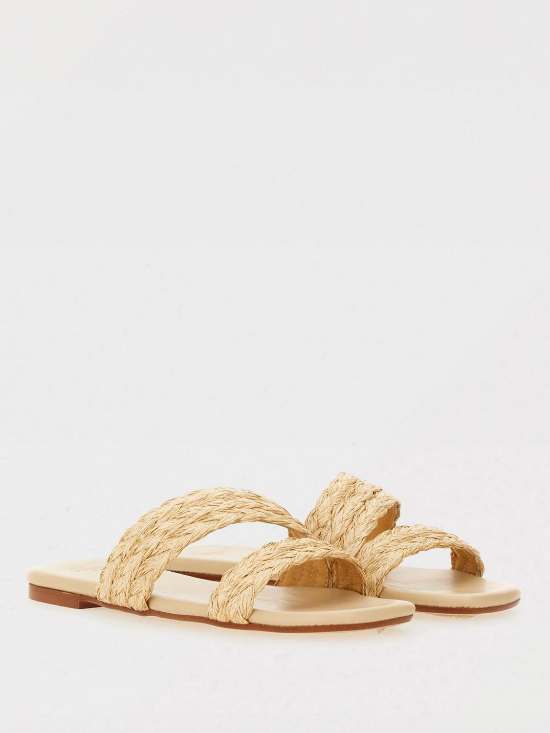 CASTAÑER FLACHE SANDALEN: Flache schuhe damen CastaÑer, Ivory - Img 2