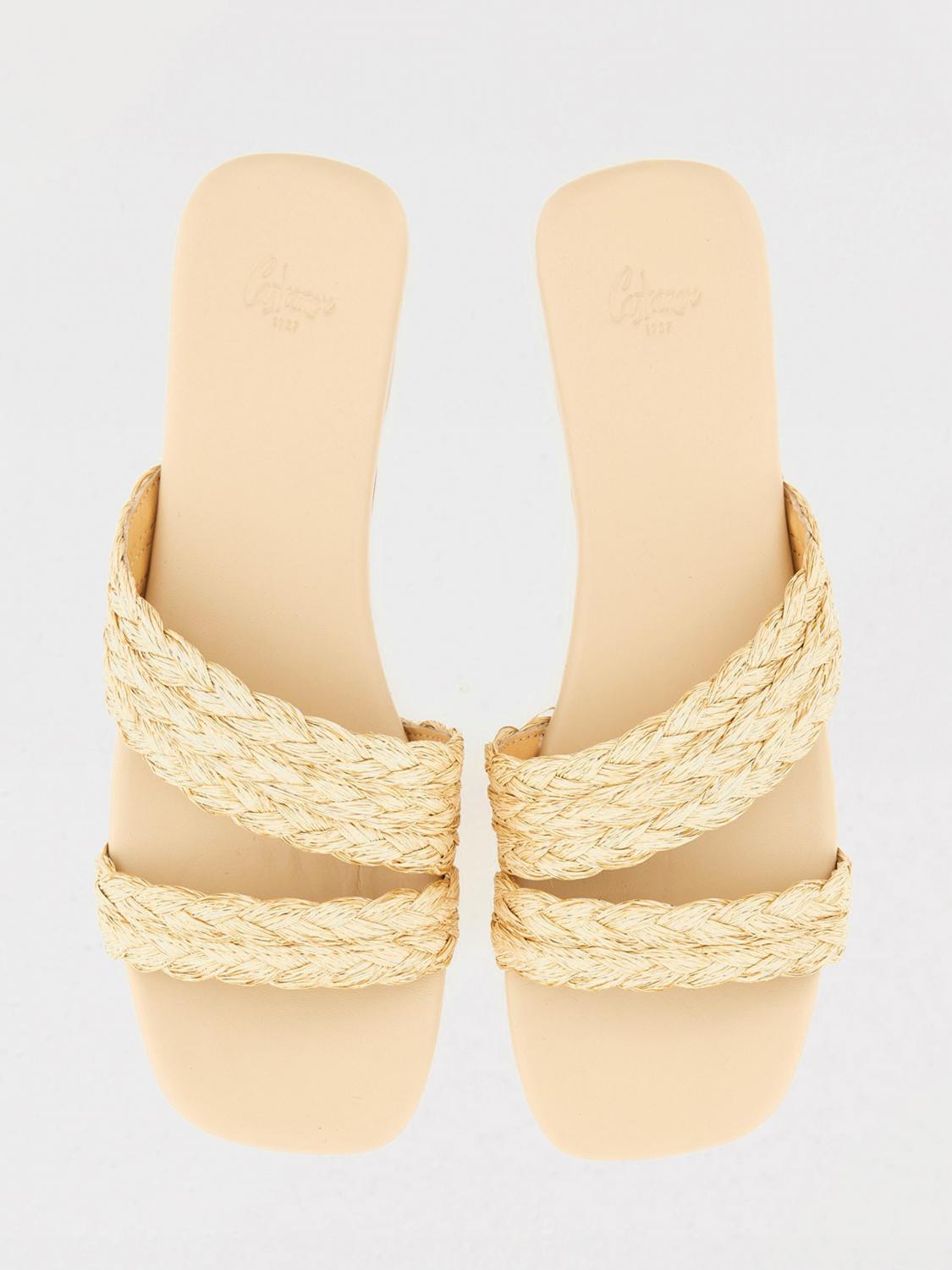 CASTAÑER FLACHE SANDALEN: Flache schuhe damen CastaÑer, Ivory - Img 5