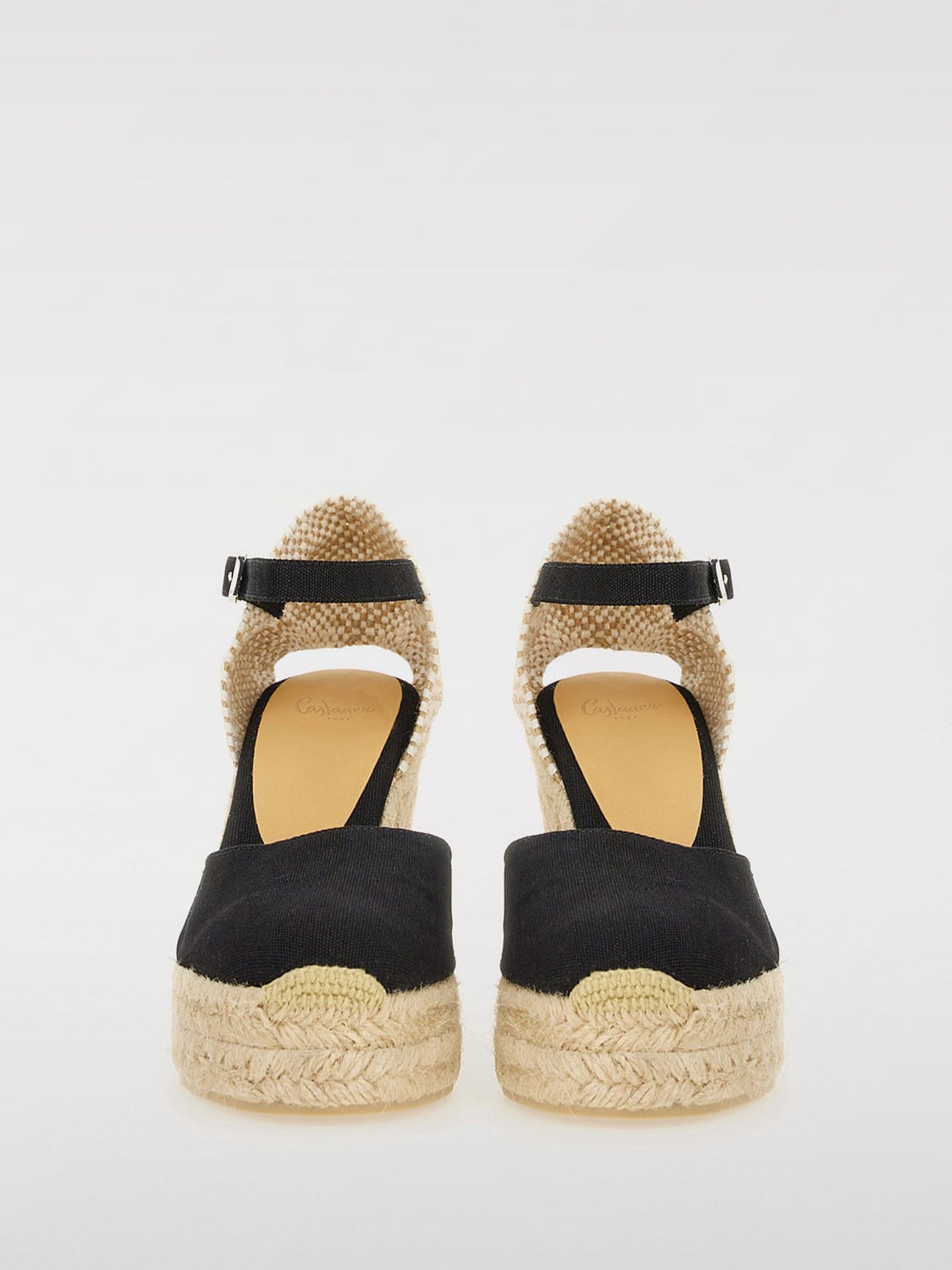 CASTAÑER ESPADRILLAS: Espadrillas Carol Castañer in canvas , Nero - Img 4