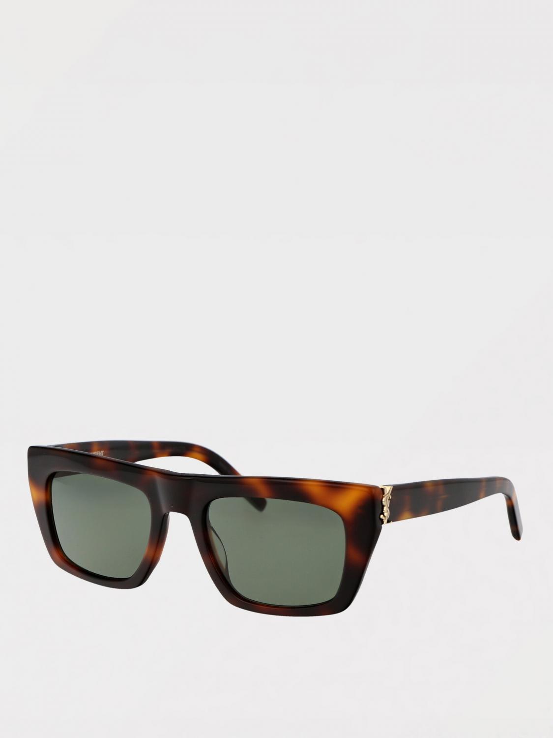 SAINT LAURENT 선글라스: Saint Laurent SLM 131 아세테이트 선글라스, 브라운 - Img 1