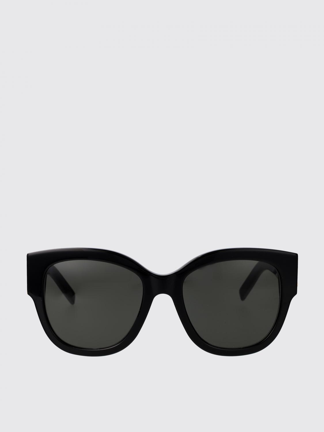 SAINT LAURENT OCCHIALI DA SOLE: Occhiali da sole SL M 95 Saint Laurent in acetato , Nero - Img 2