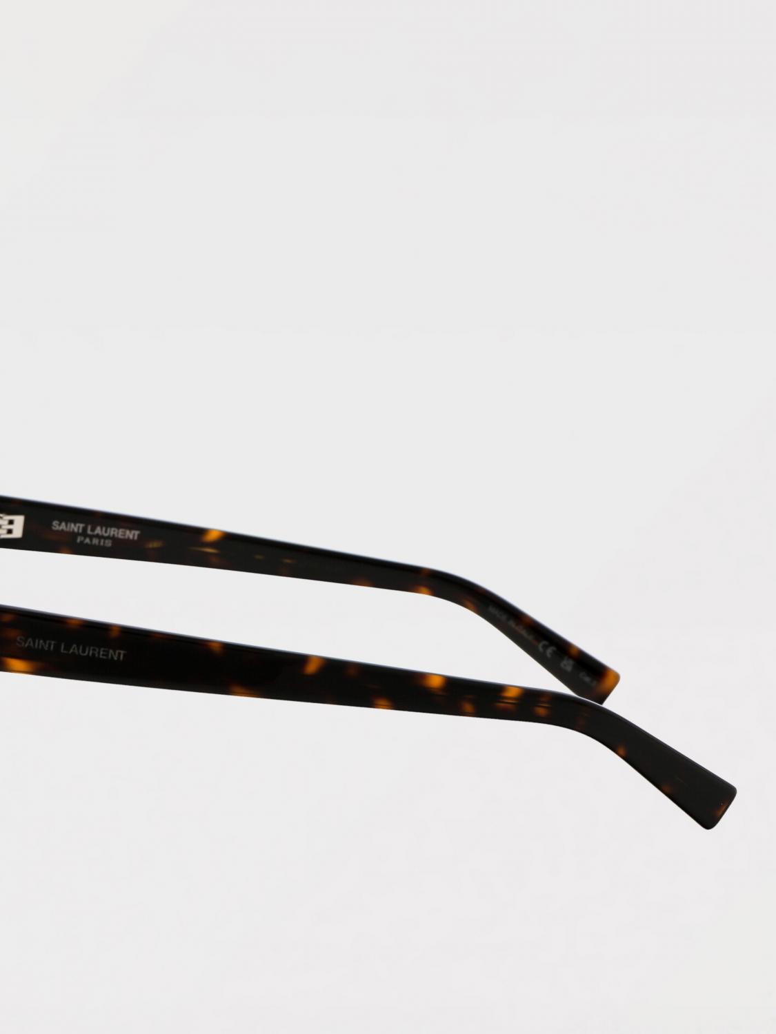 SAINT LAURENT サングラス: サングラス メンズ Saint Laurent, ブラウン - Img 4