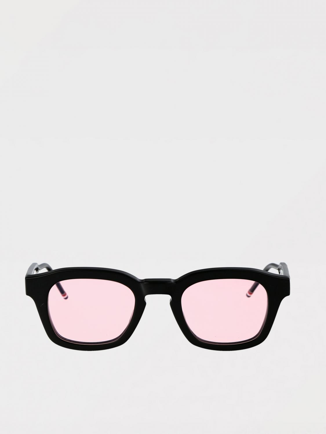 THOM BROWNE サングラス: Thom Browne アセテートサングラス, ブラック - Img 2