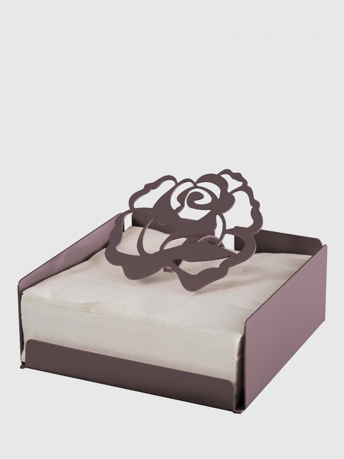 ARTI E MESTIERI ACCESSORI DA CUCINA: Porta tovaglioli Arti E Mestieri in metallo , Rosa - Img 1