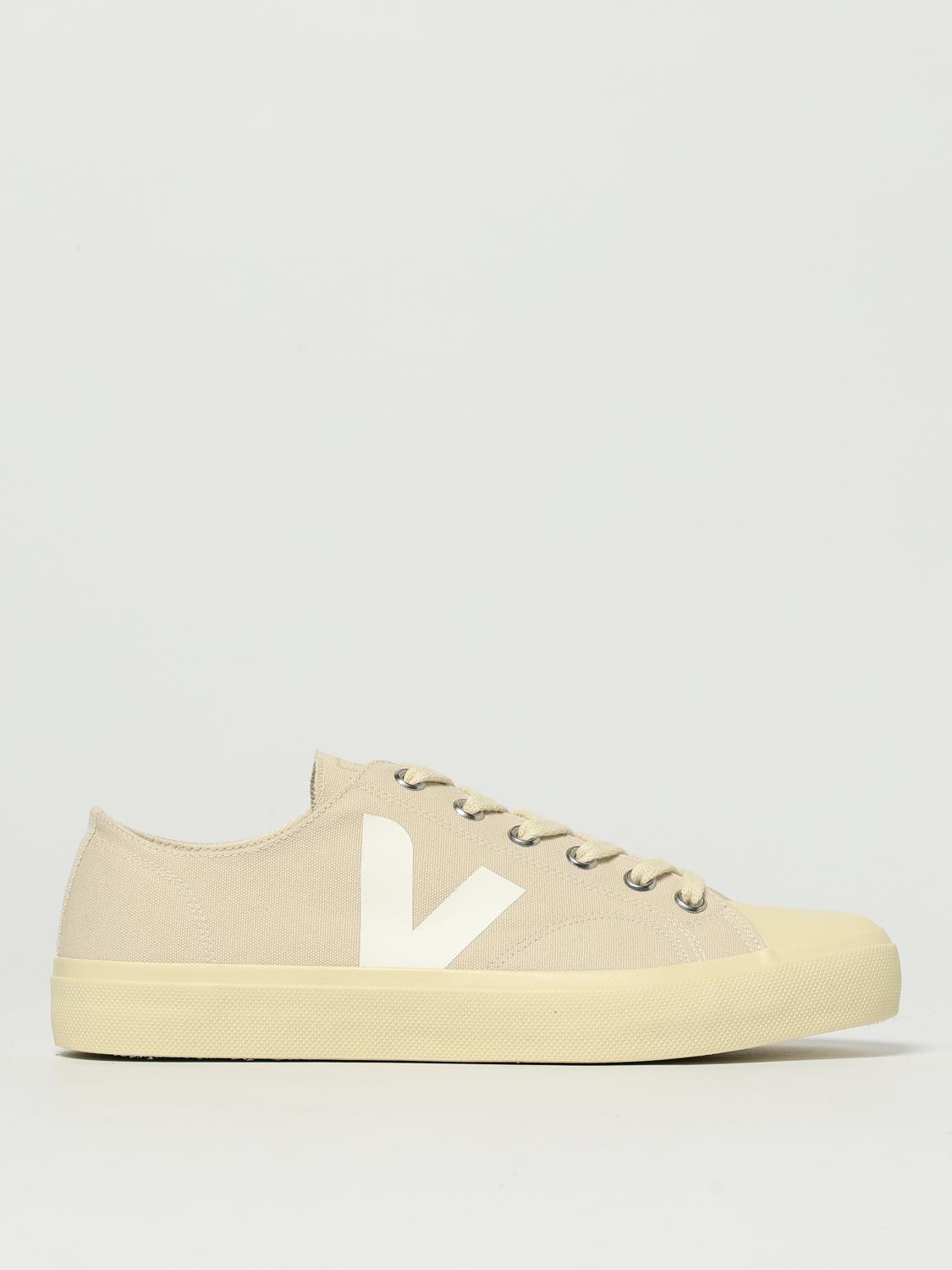 VEJA SNEAKERS: Sneakers Wata II Veja in canvas di cotone biologico , Bianco - Img 1